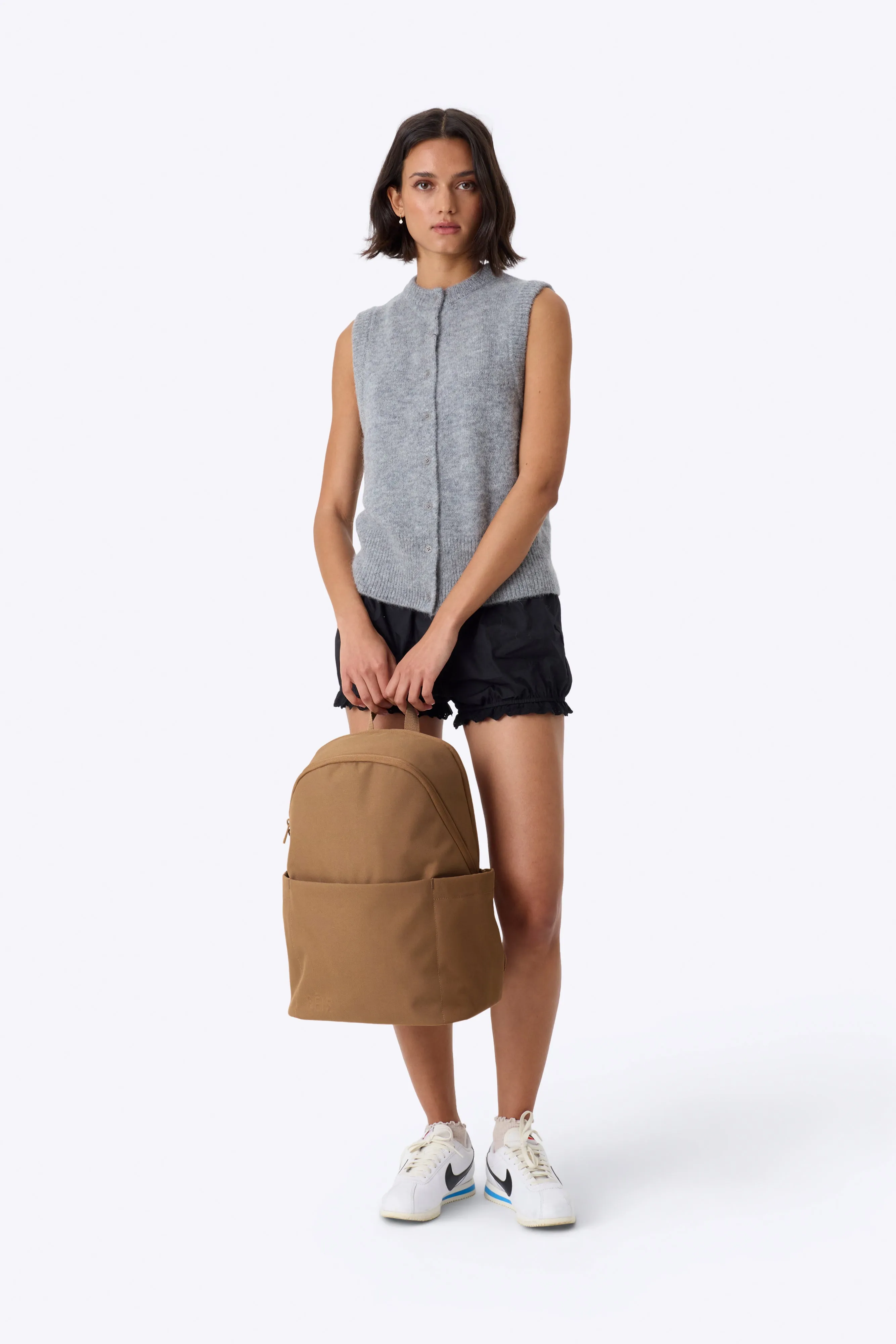 The Classic Backpack in Camel sold by Beis product image thumbnail 5