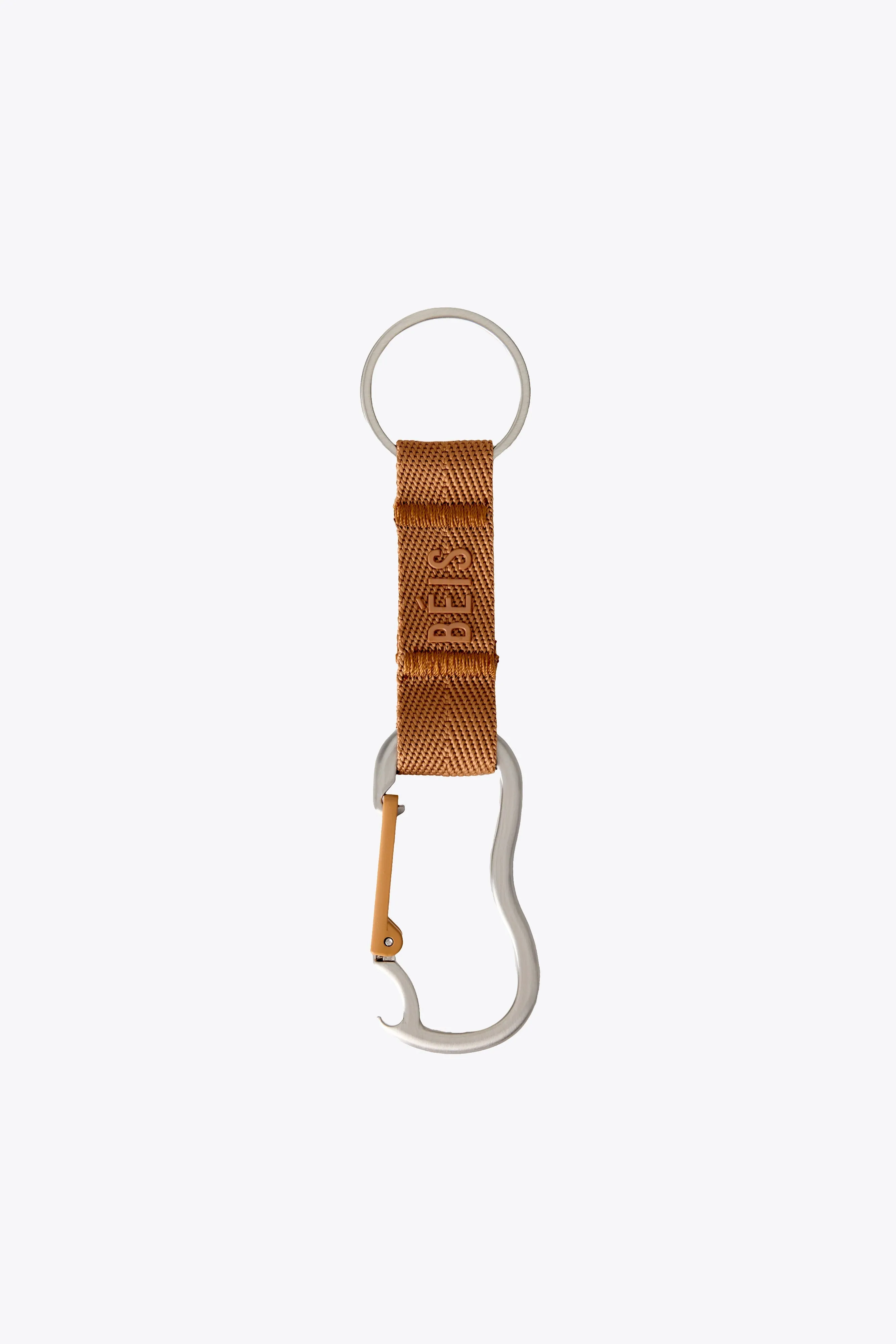 The Carabiner in Camel sold by Beis