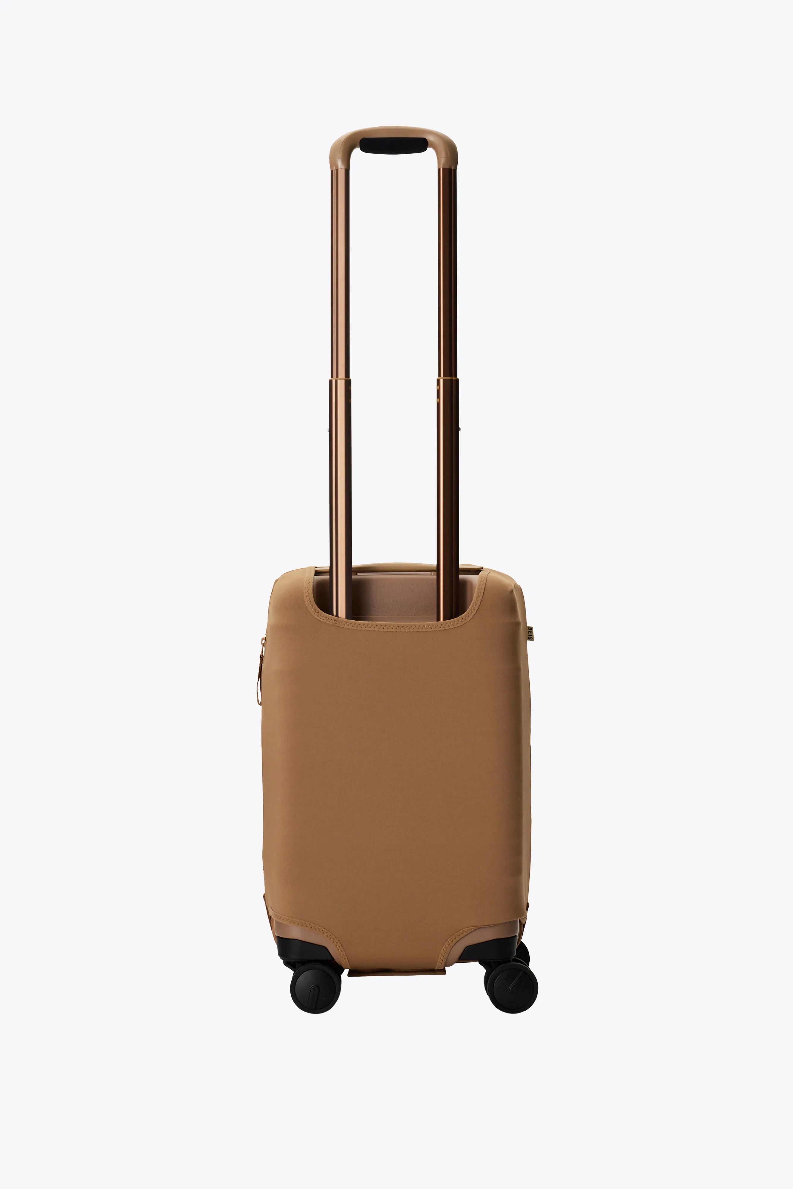 The Small Carry-On Luggage Cover in Camel sold by Beis product image thumbnail 3