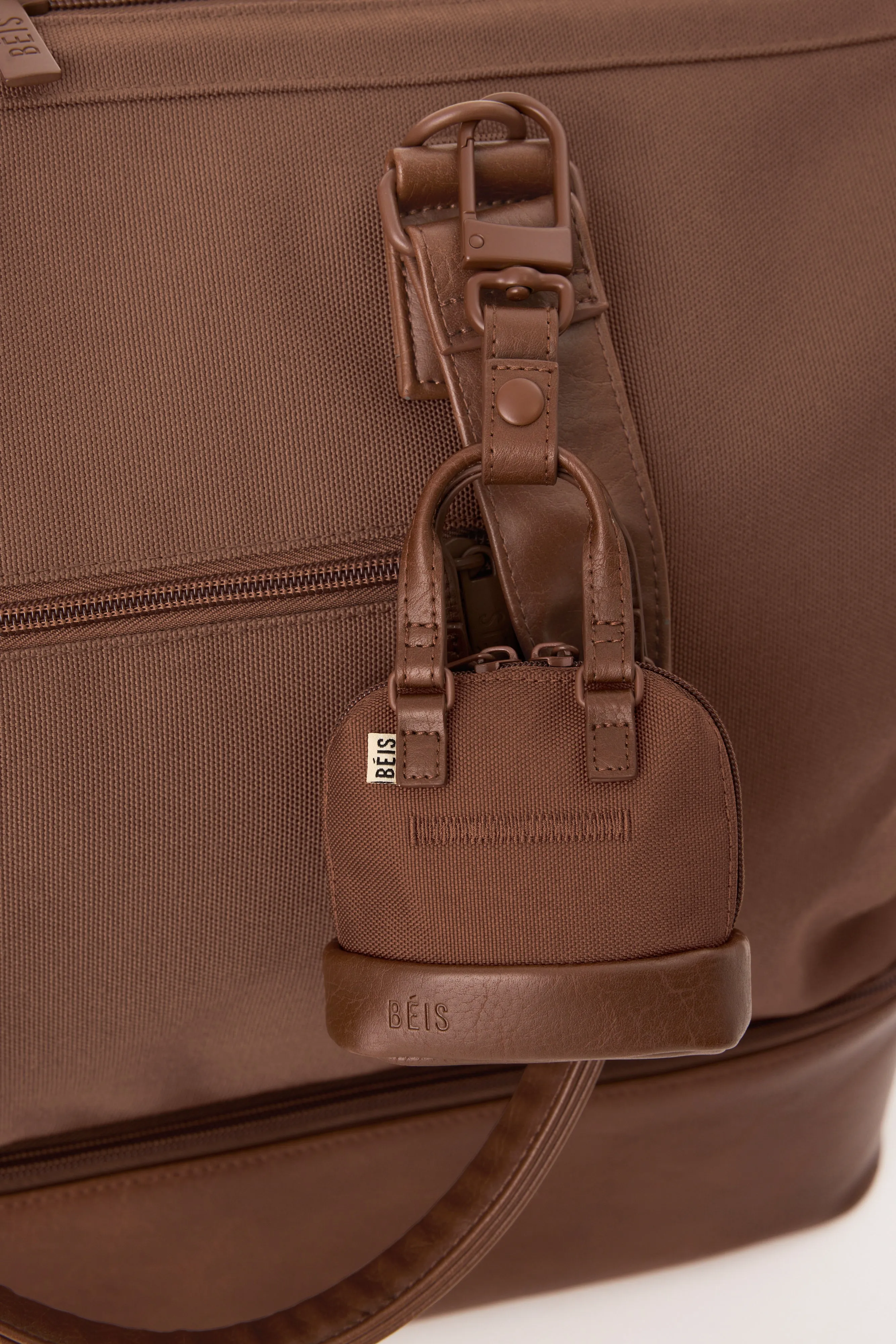 The Micro Weekender Charm in Maple sold by Beis product image thumbnail 5