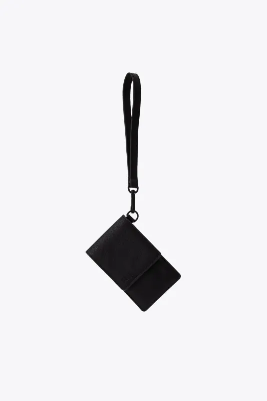 The ID Wristlet in Black sold by Beis