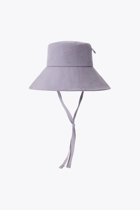 The Wide Brim Sun-Hat in Lavender sold by Beis