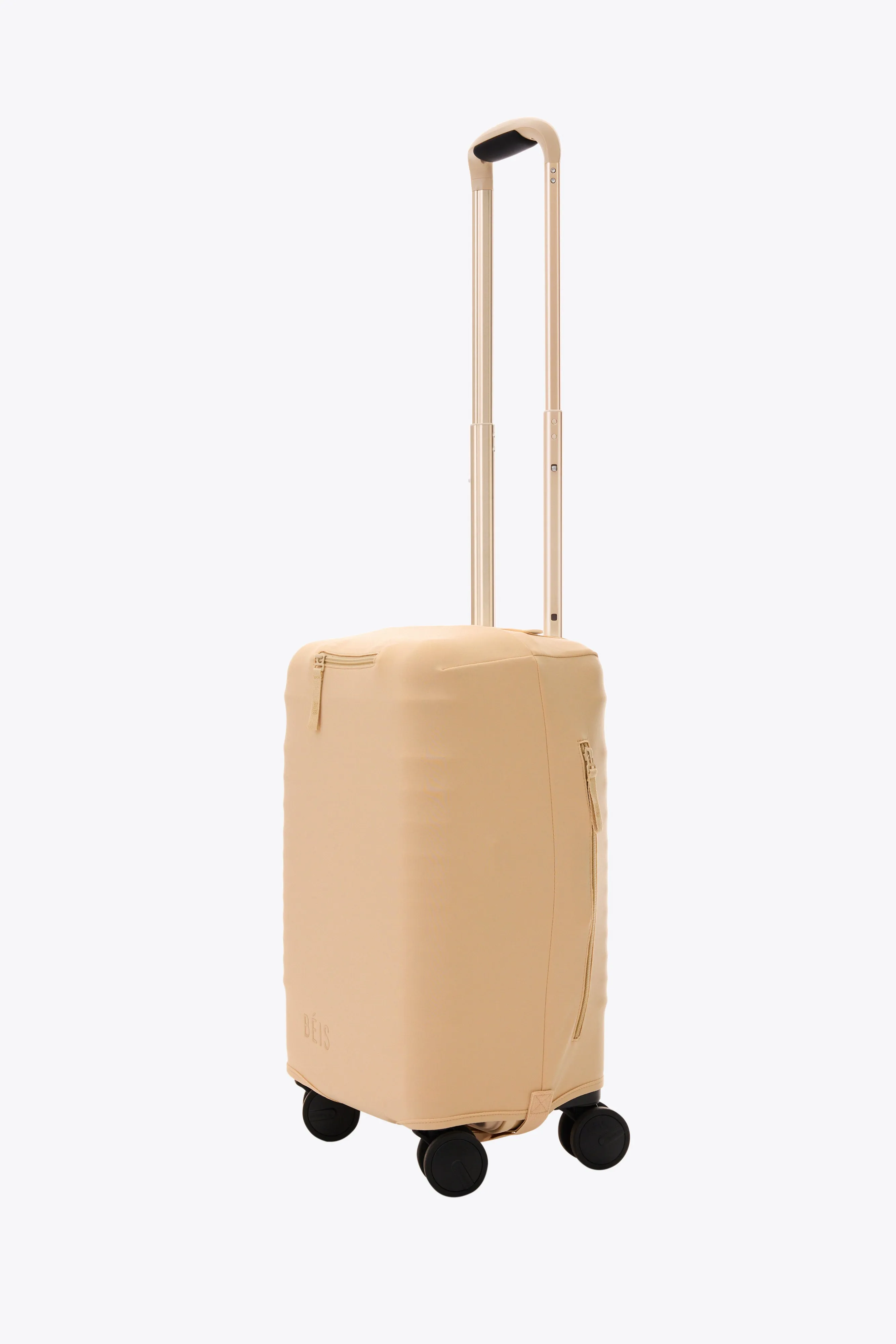 The Small Carry-On Luggage Cover in Beige sold by Beis product image thumbnail 3