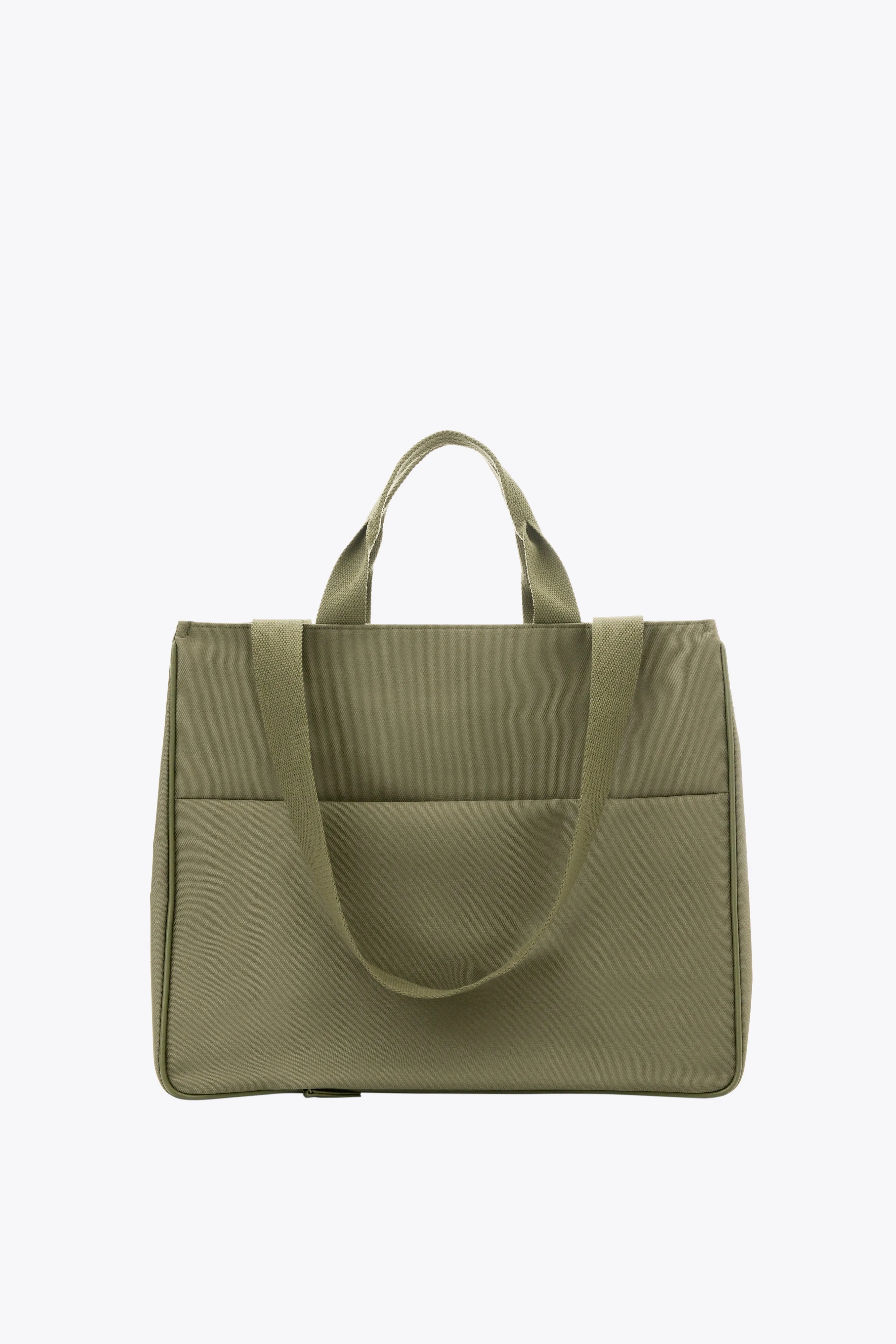 The East To West Tote in Olive sold by Beis product image thumbnail 3