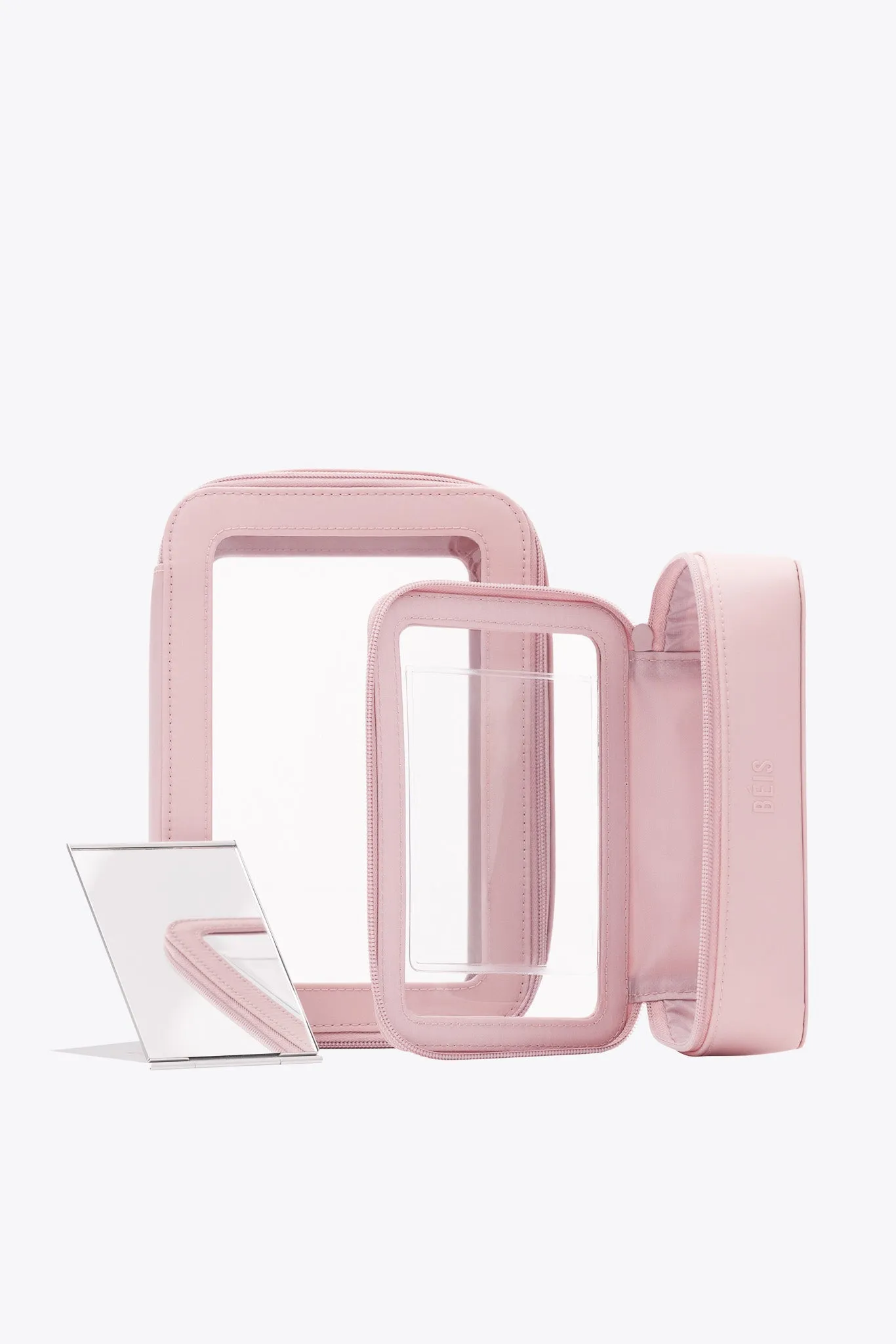 The In Flight Cosmetic Set in Atlas Pink sold by Beis product image thumbnail 5