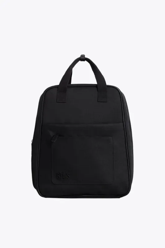 The Expandable Backpack in Black sold by Beis