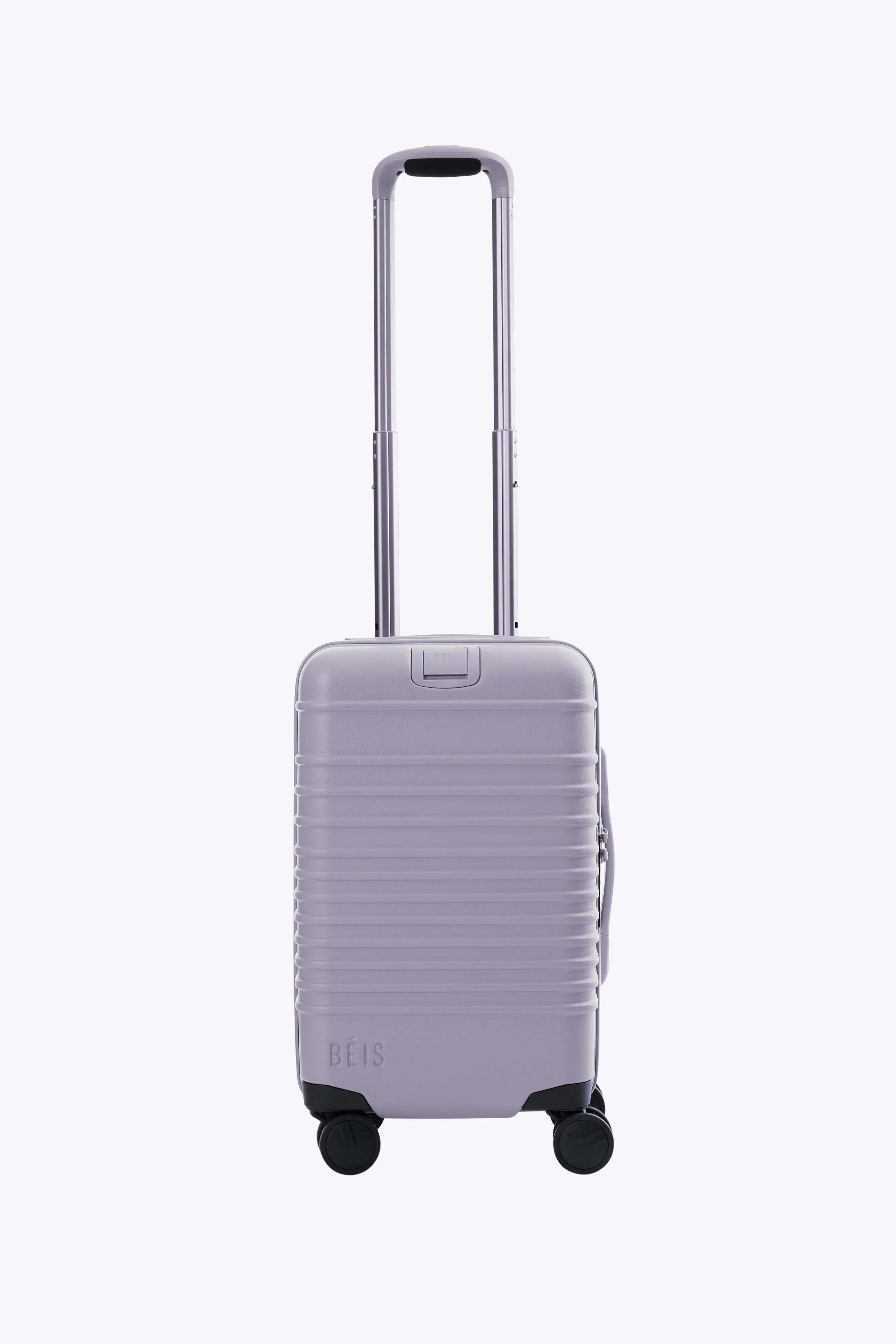 The Small Carry-On Roller in Lavender sold by Beis
