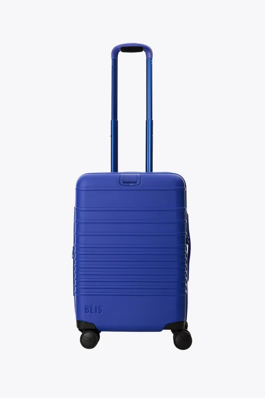 The Carry-On Roller in Cobalt Blue made by Beis