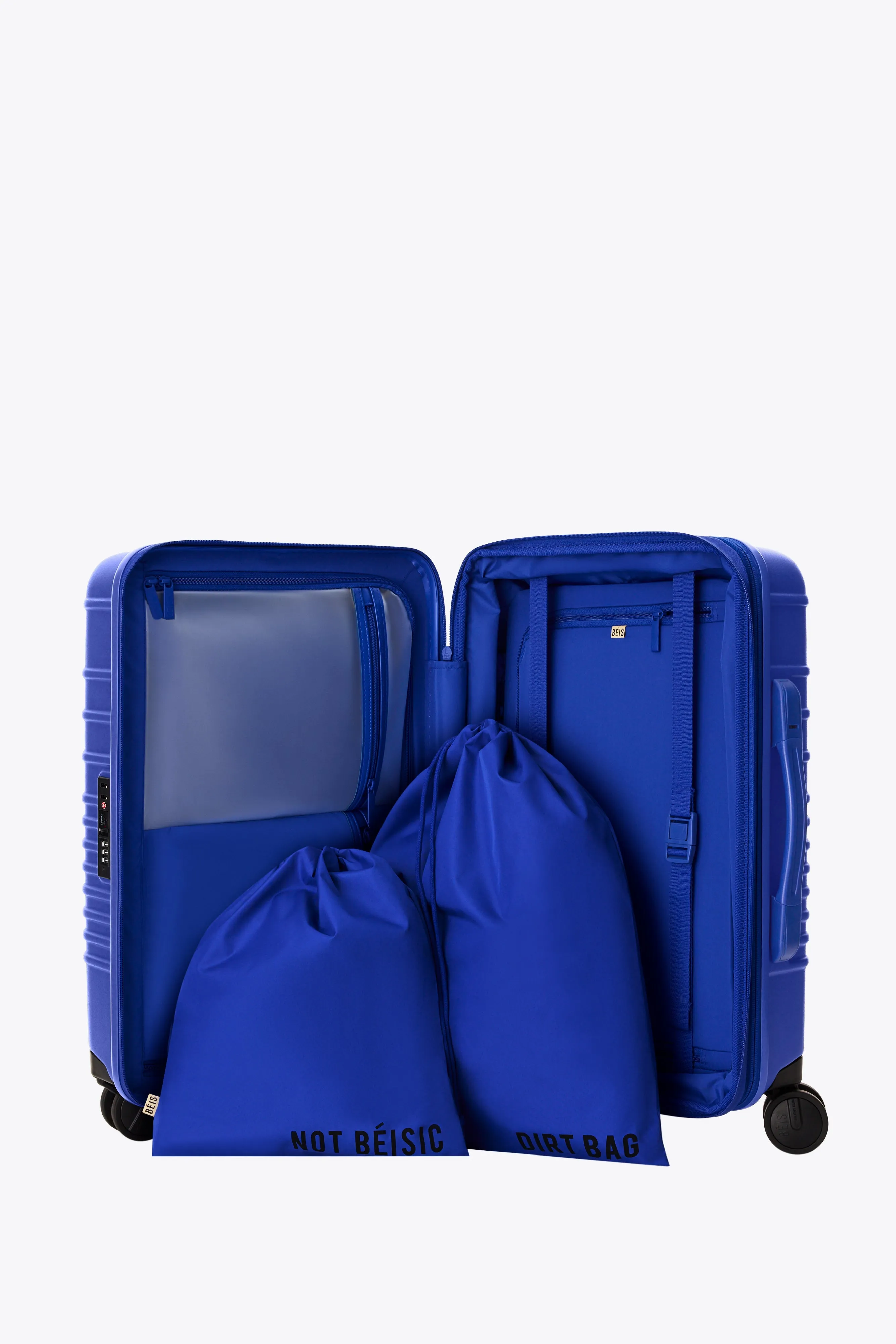 The Carry-On Roller in Cobalt Blue sold by Beis product image thumbnail 4