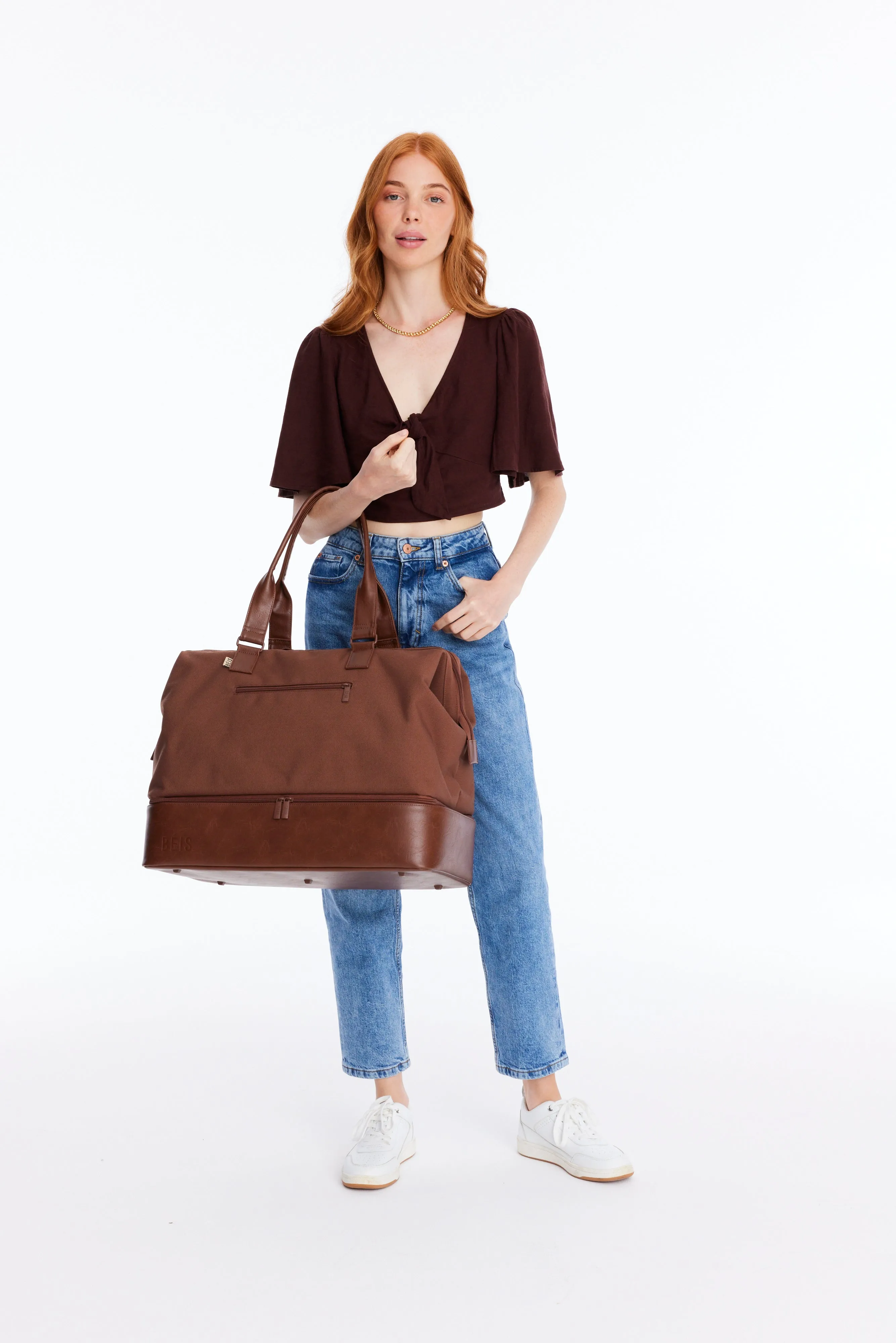 The Weekender in Maple sold by Beis product image thumbnail 5