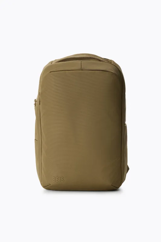 The Pro Travel Backpack in Khaki made by Beis