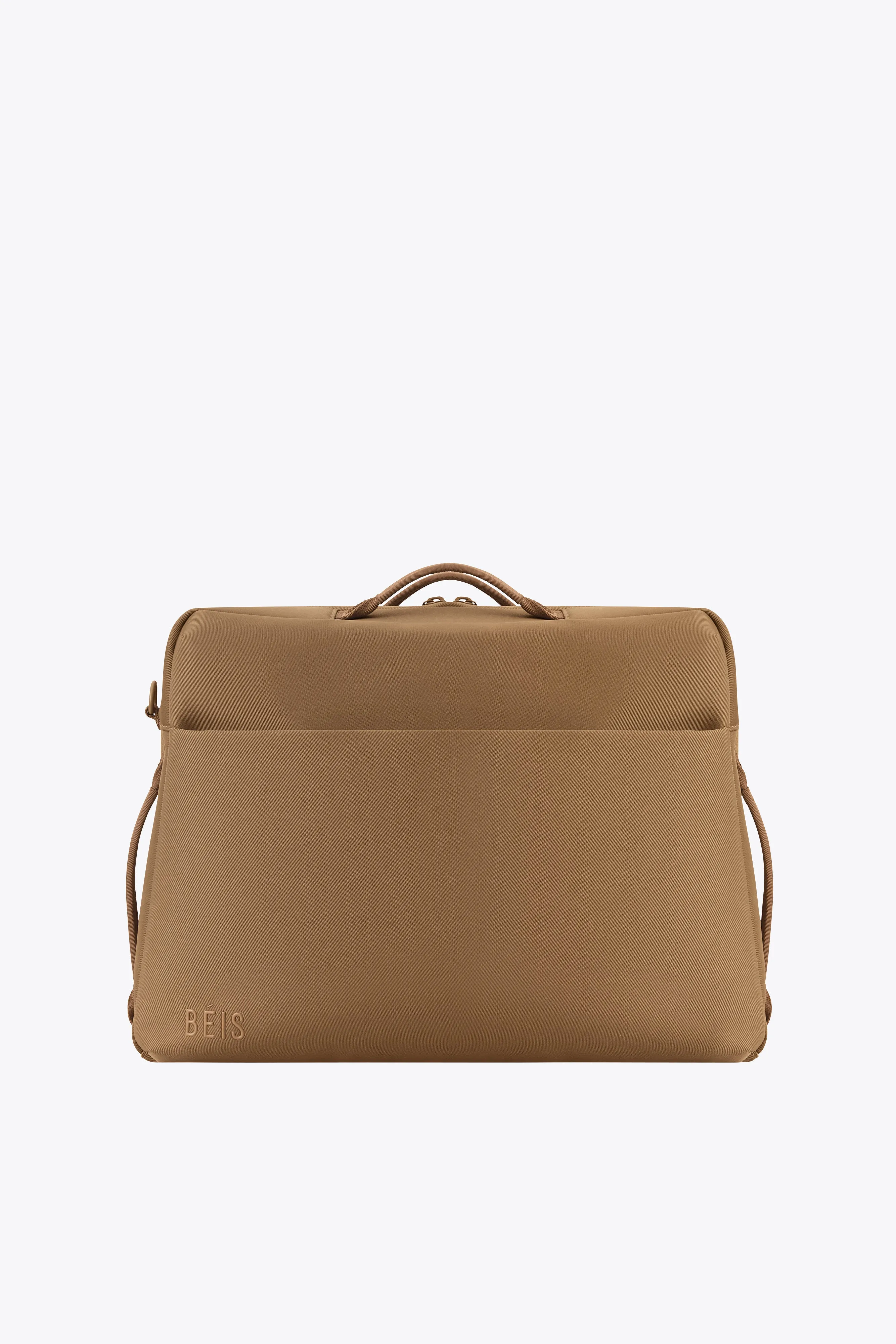 The Ultimate Travel Duffle in Camel sold by Beis product image thumbnail 3