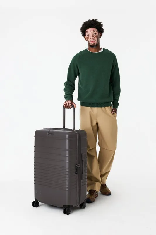 The Large Check-In Roller in Charcoal sold by Beis product image thumbnail 5