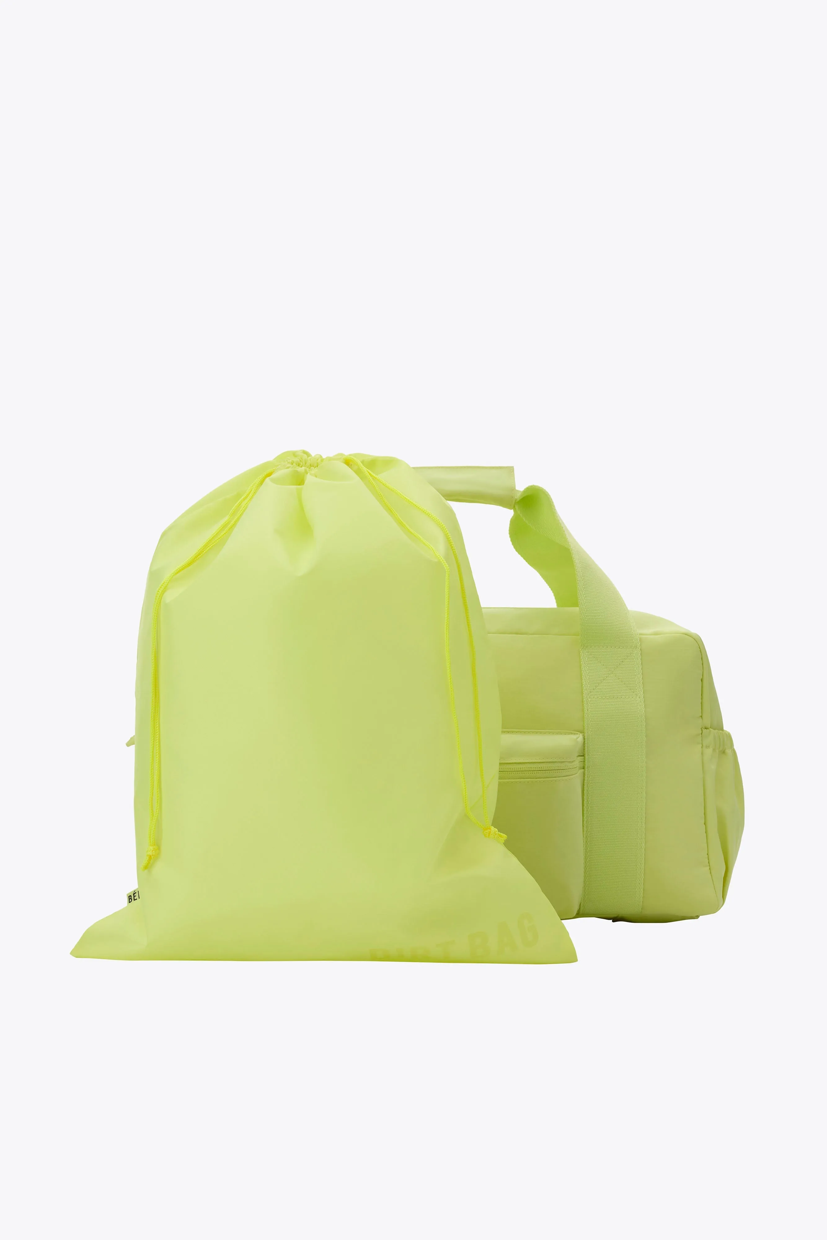 The Sport Duffle Backpack in Limone sold by Beis product image thumbnail 3
