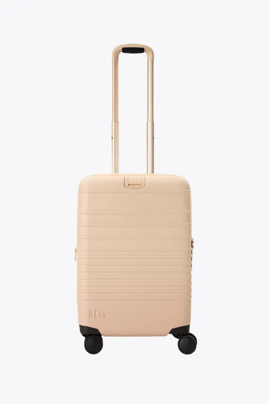 The Carry-On Roller in Beige made by Beis