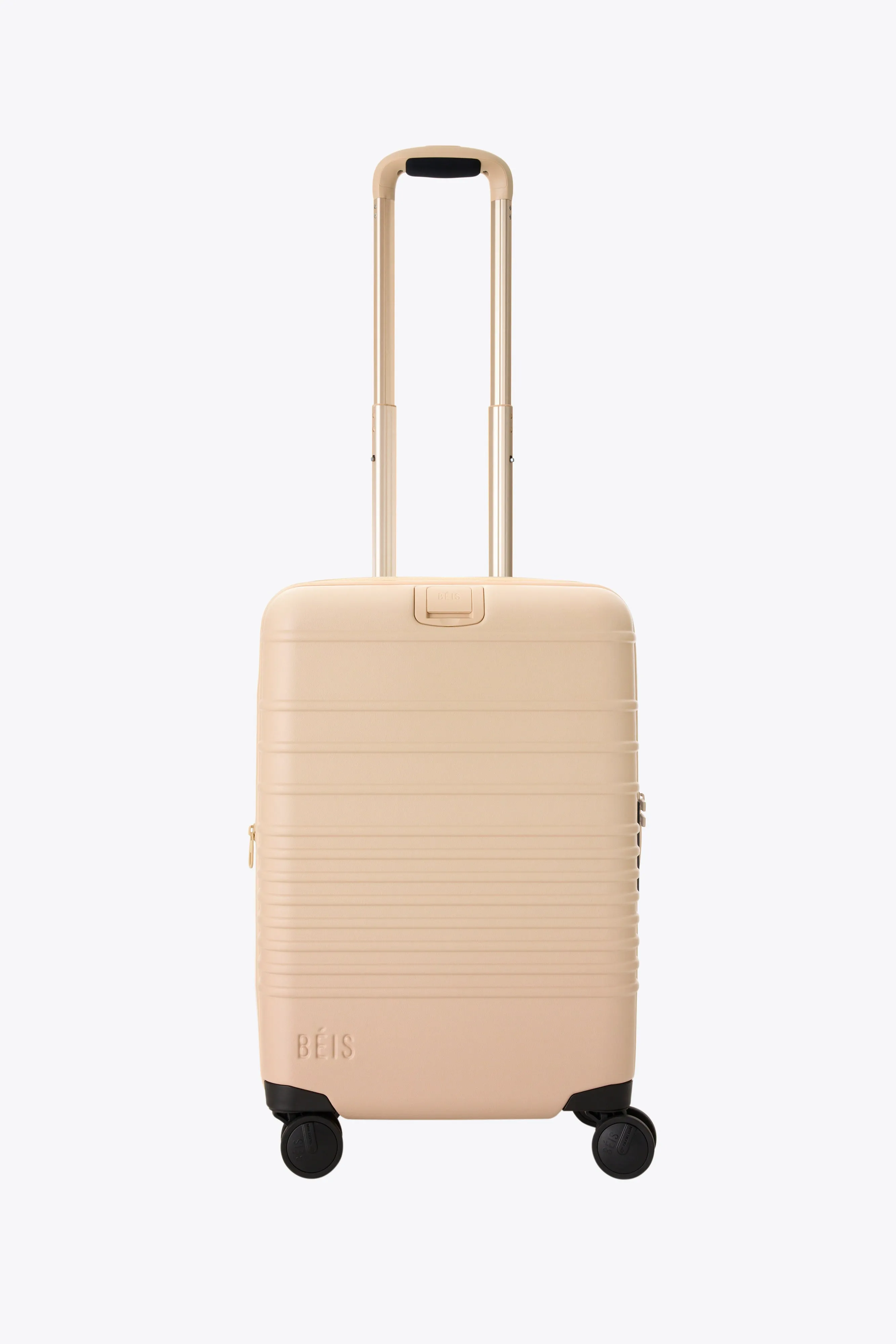 The Carry-On Roller in Beige sold by Beis
