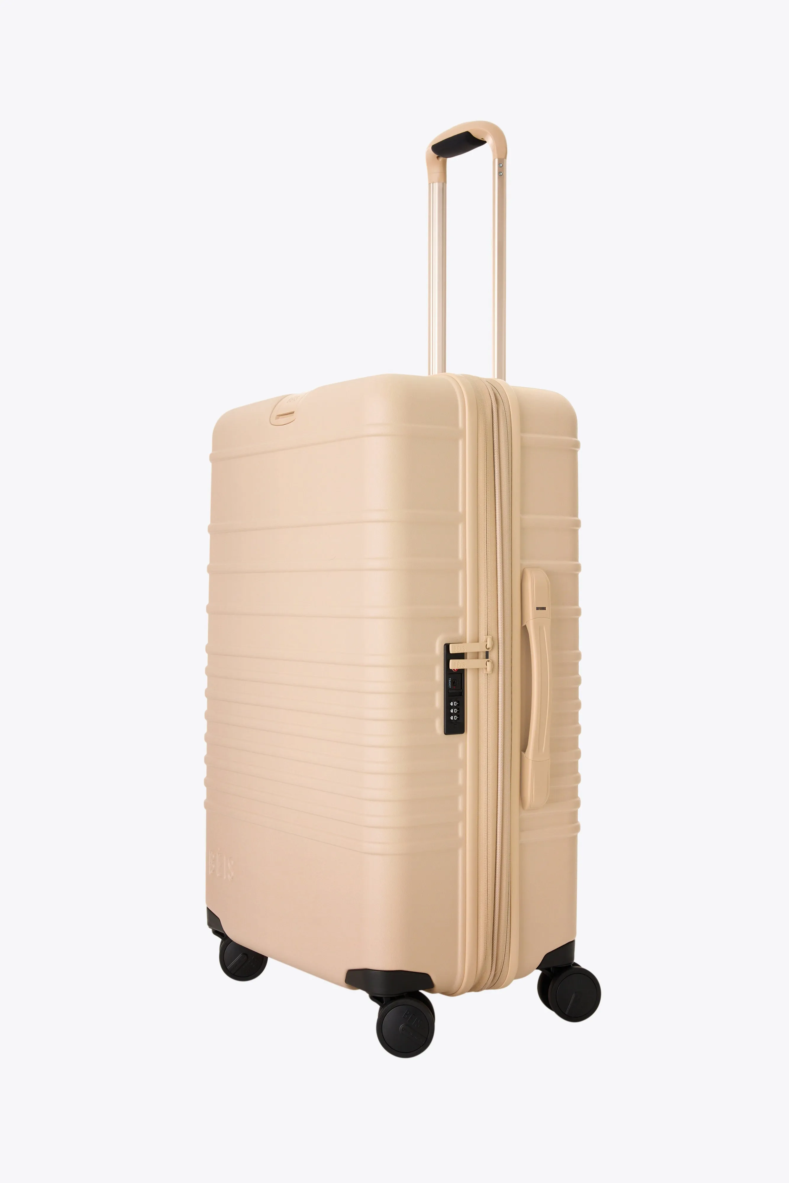 The Medium Check-In Roller in Beige sold by Beis product image thumbnail 2