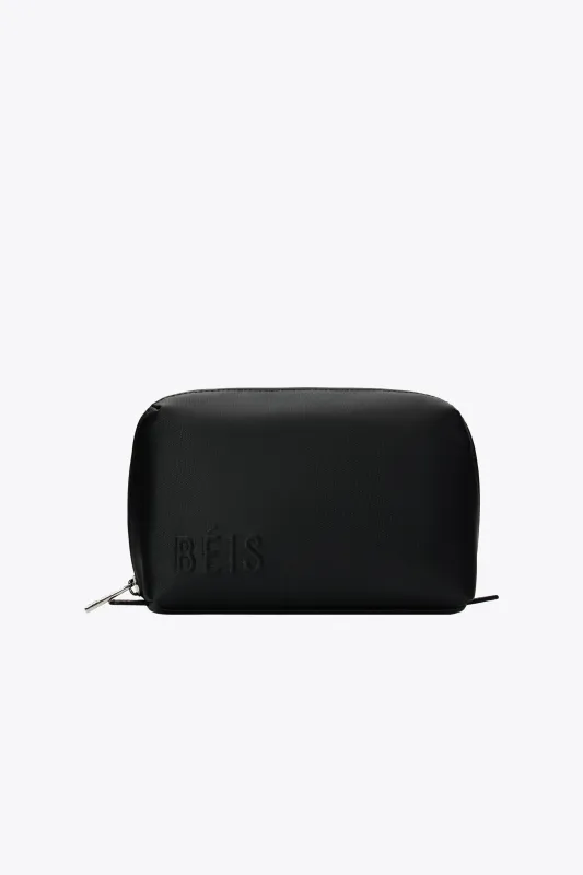 The Small Cosmetic Pouch in Black sold by Beis
