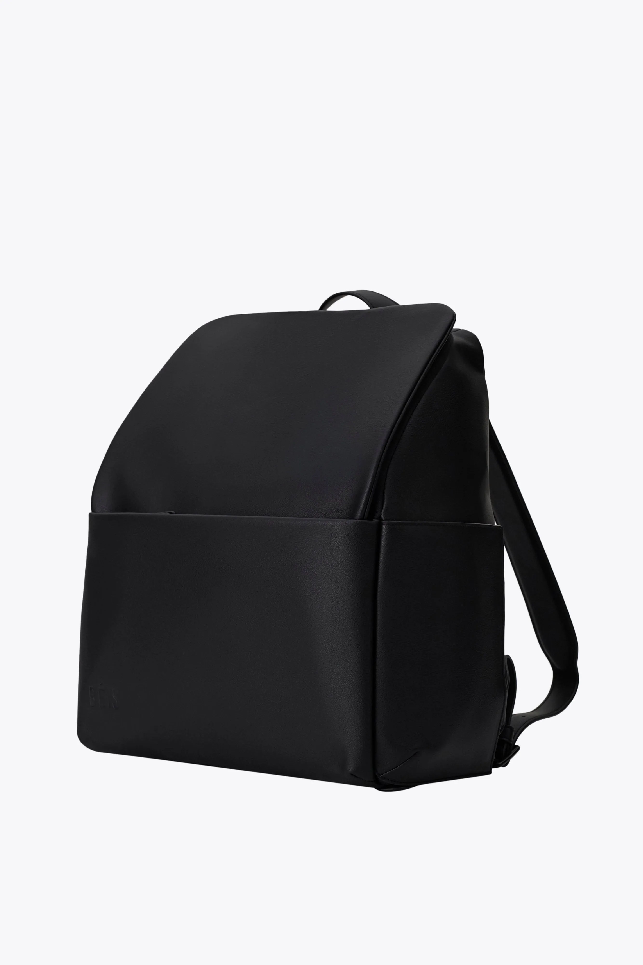 The Everyday Diaper Backpack in Black Vegan Leather sold by Beis product image thumbnail 2