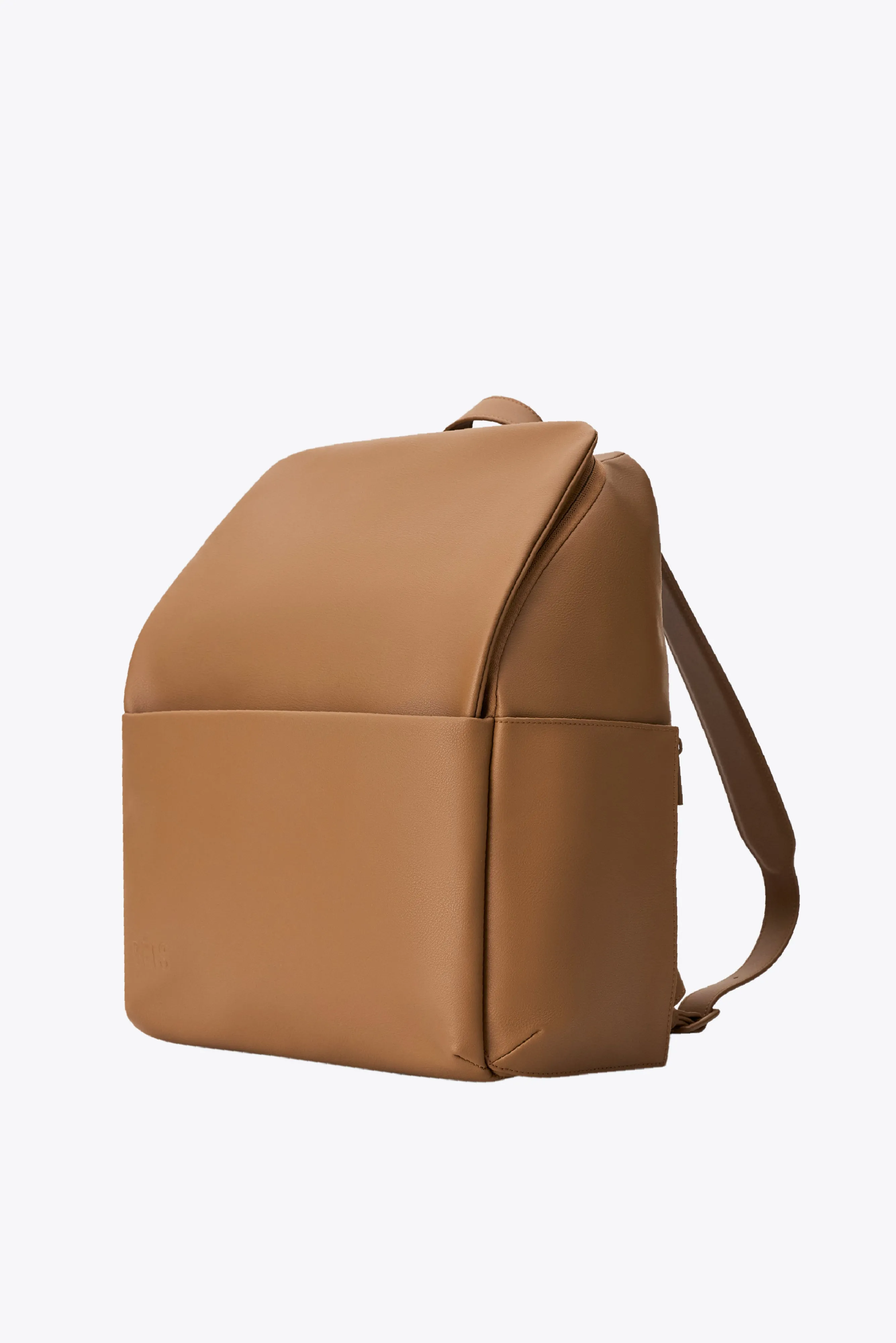 The Everyday Diaper Backpack in Camel Vegan Leather sold by Beis product image thumbnail 2