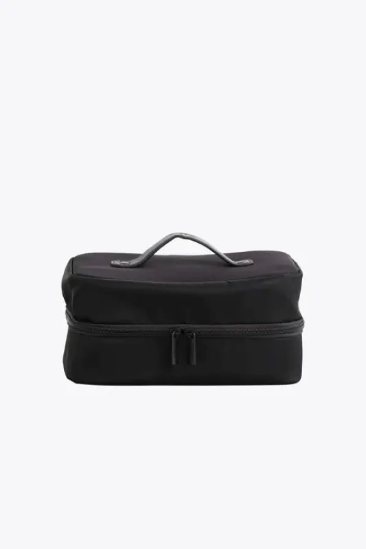 The Hanging Cosmetic Case in Black made by Beis