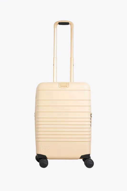 The Carry-On Roller in Beige made by Beis
