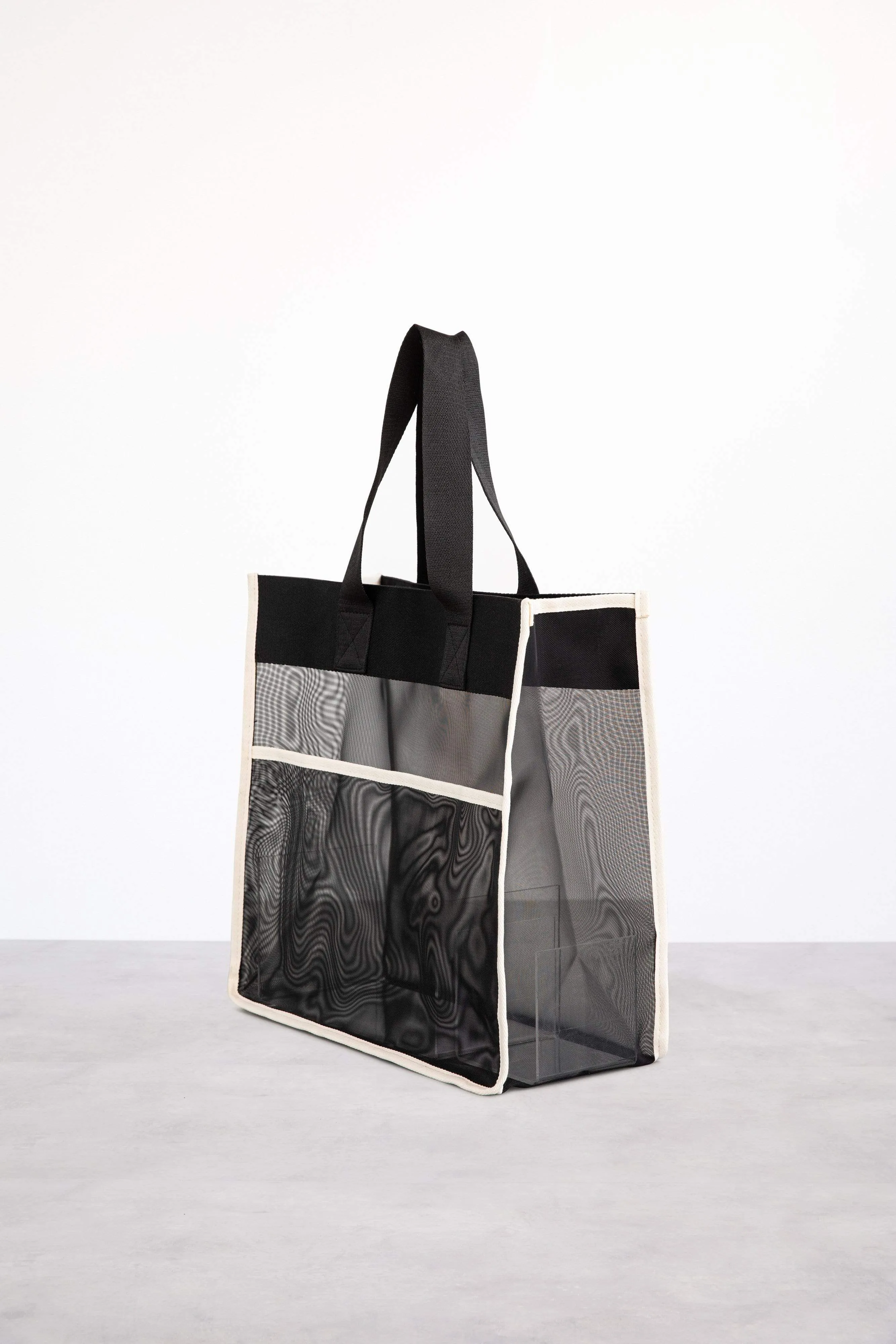The Shopper Tote in Black sold by Beis product image thumbnail 5