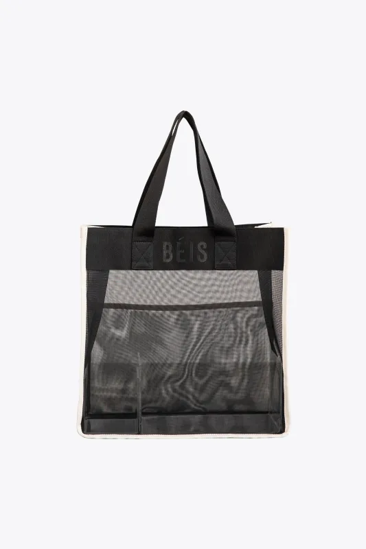 The Shopper Tote in Black made by Beis