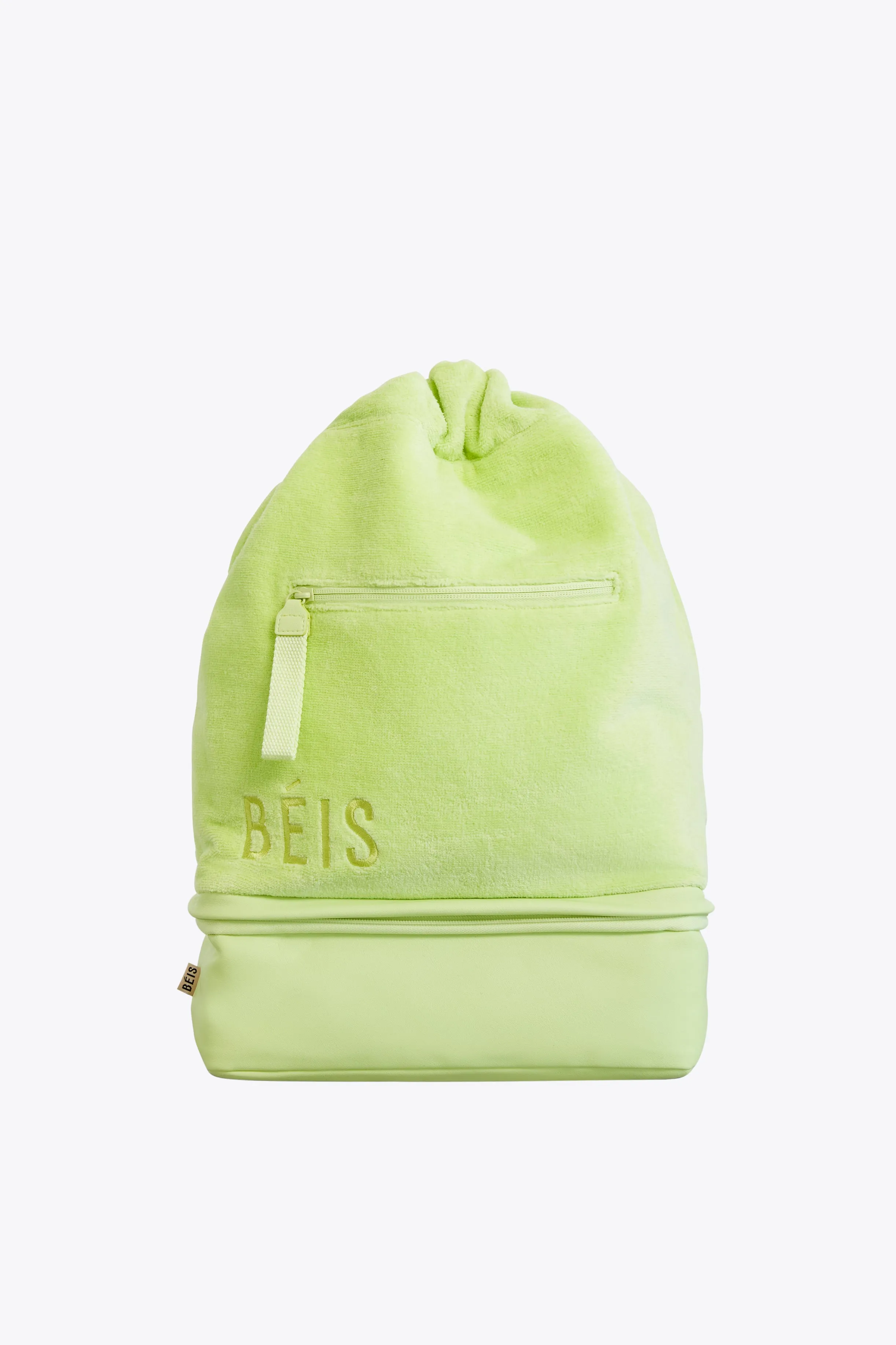 The Terry Backpack Cooler in Citron sold by Beis