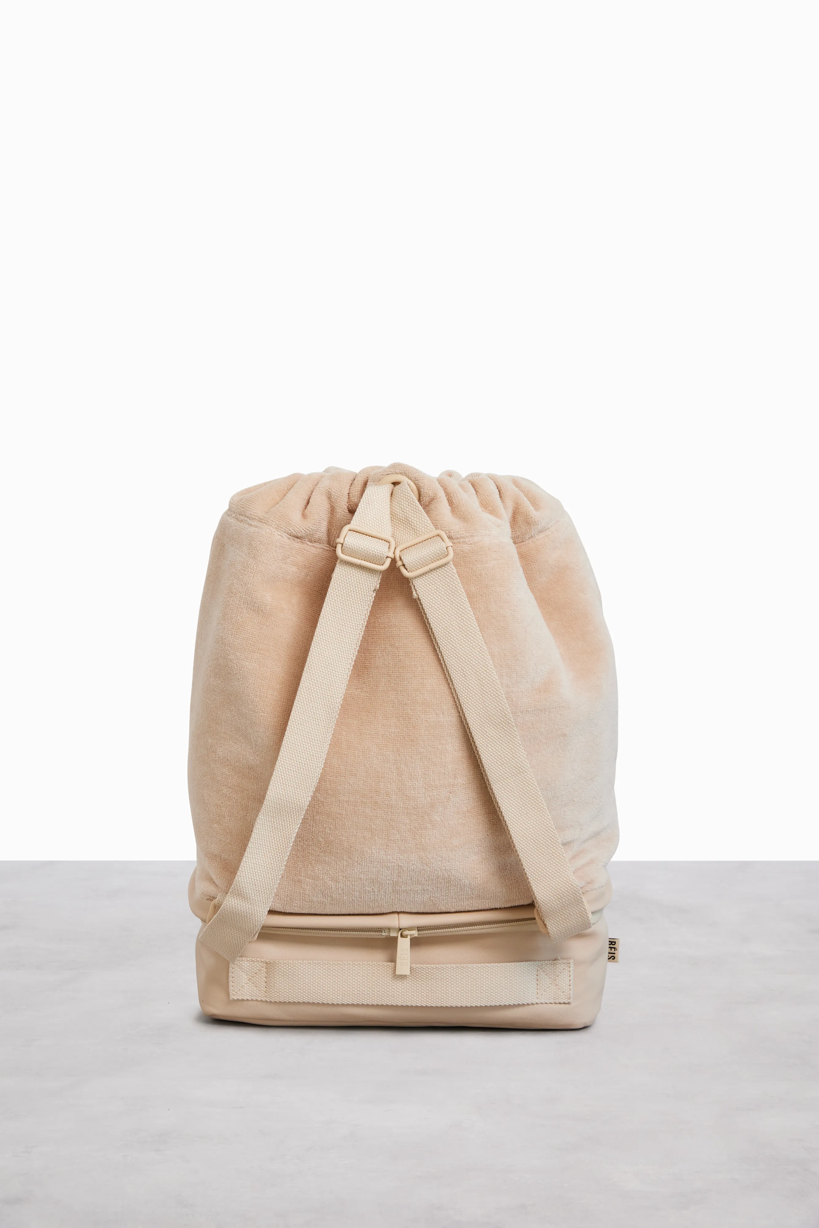 The Terry Backpack Cooler in Beige sold by Beis product image thumbnail 3