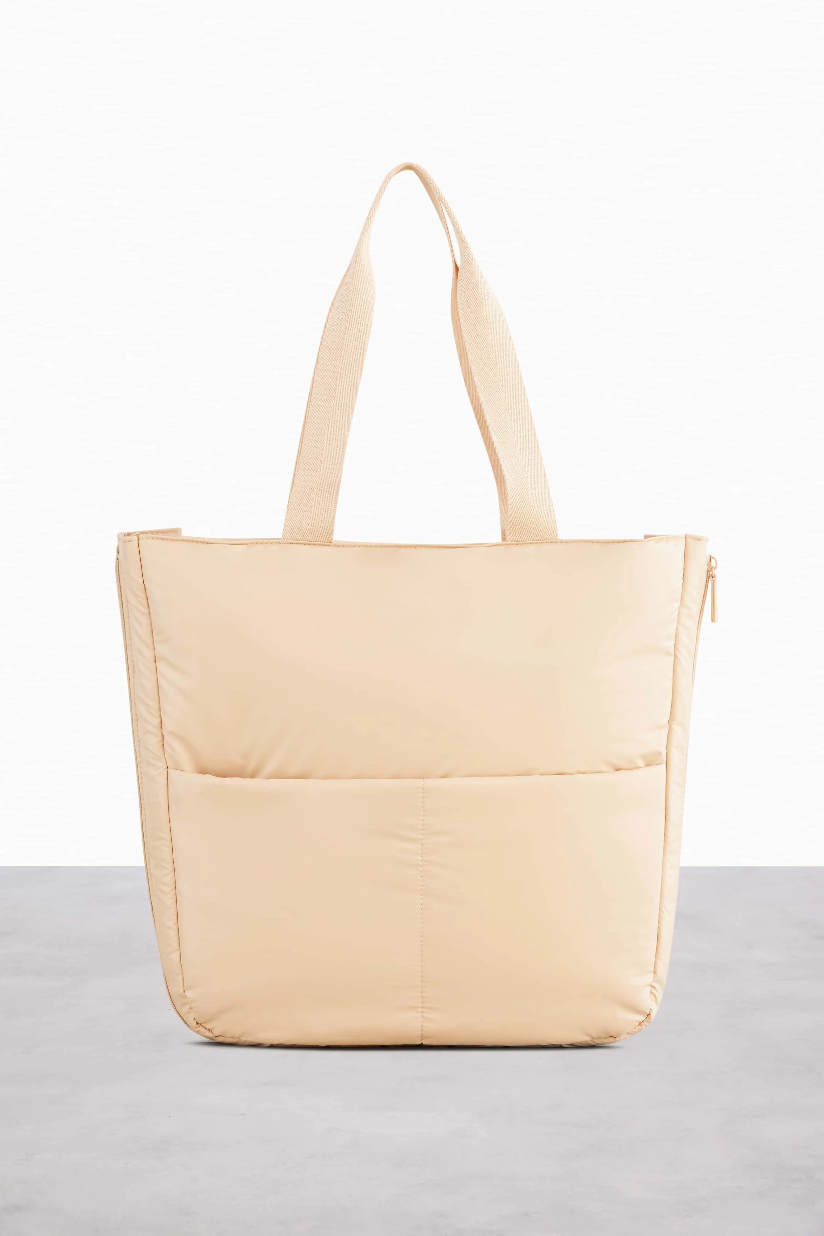 The Expandable Tote in Beige sold by Beis product image thumbnail 4