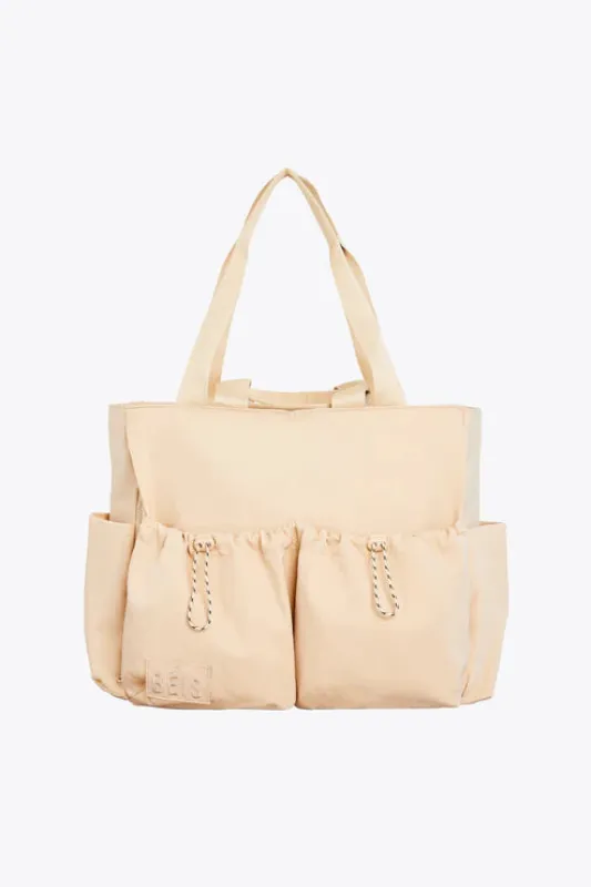 The Sport Carryall in Beige made by Beis