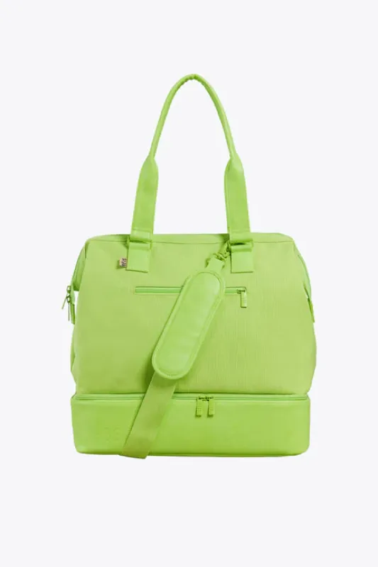 The Mini Weekender in Citron made by Beis