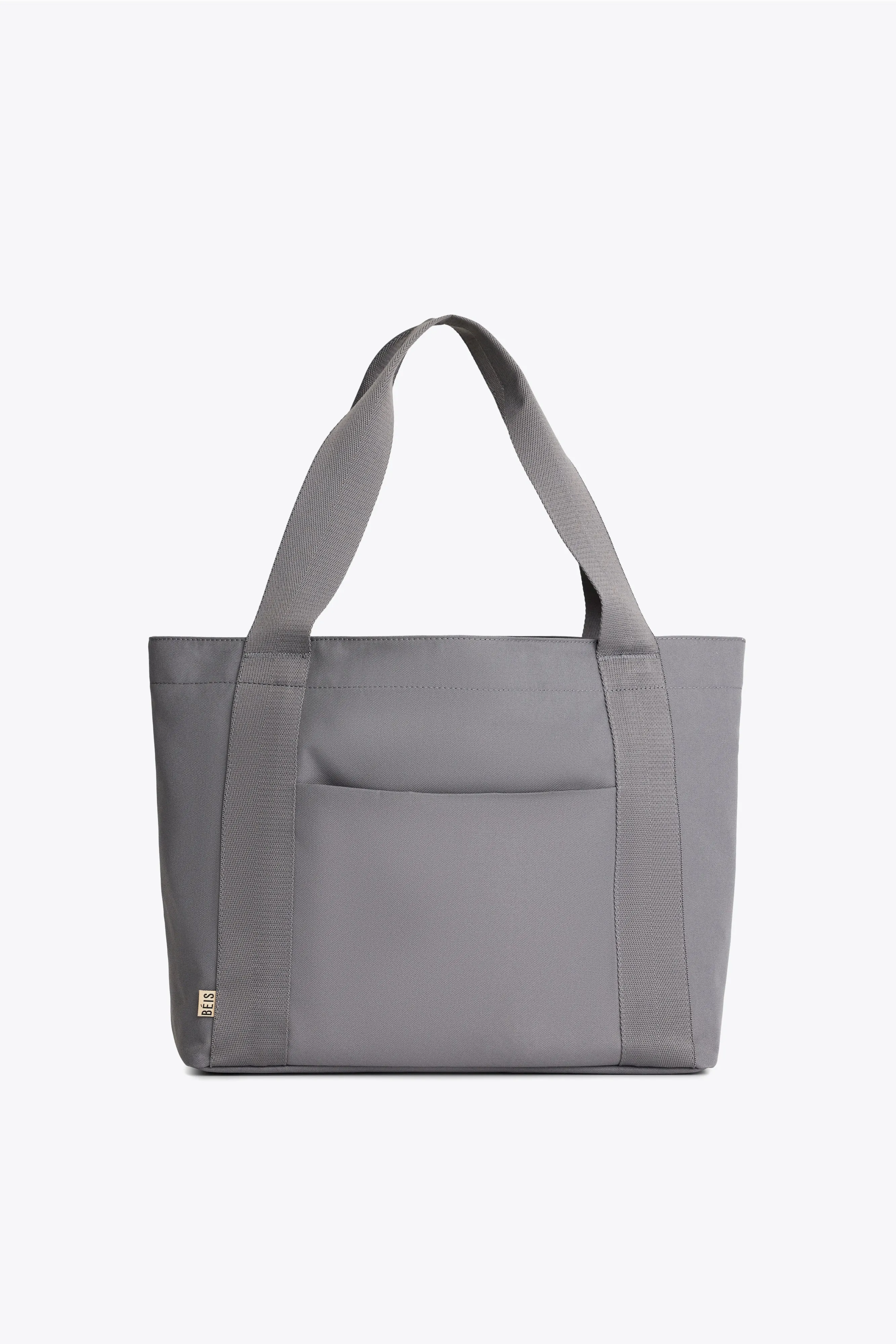 The BÉISics Tote in Grey sold by Beis