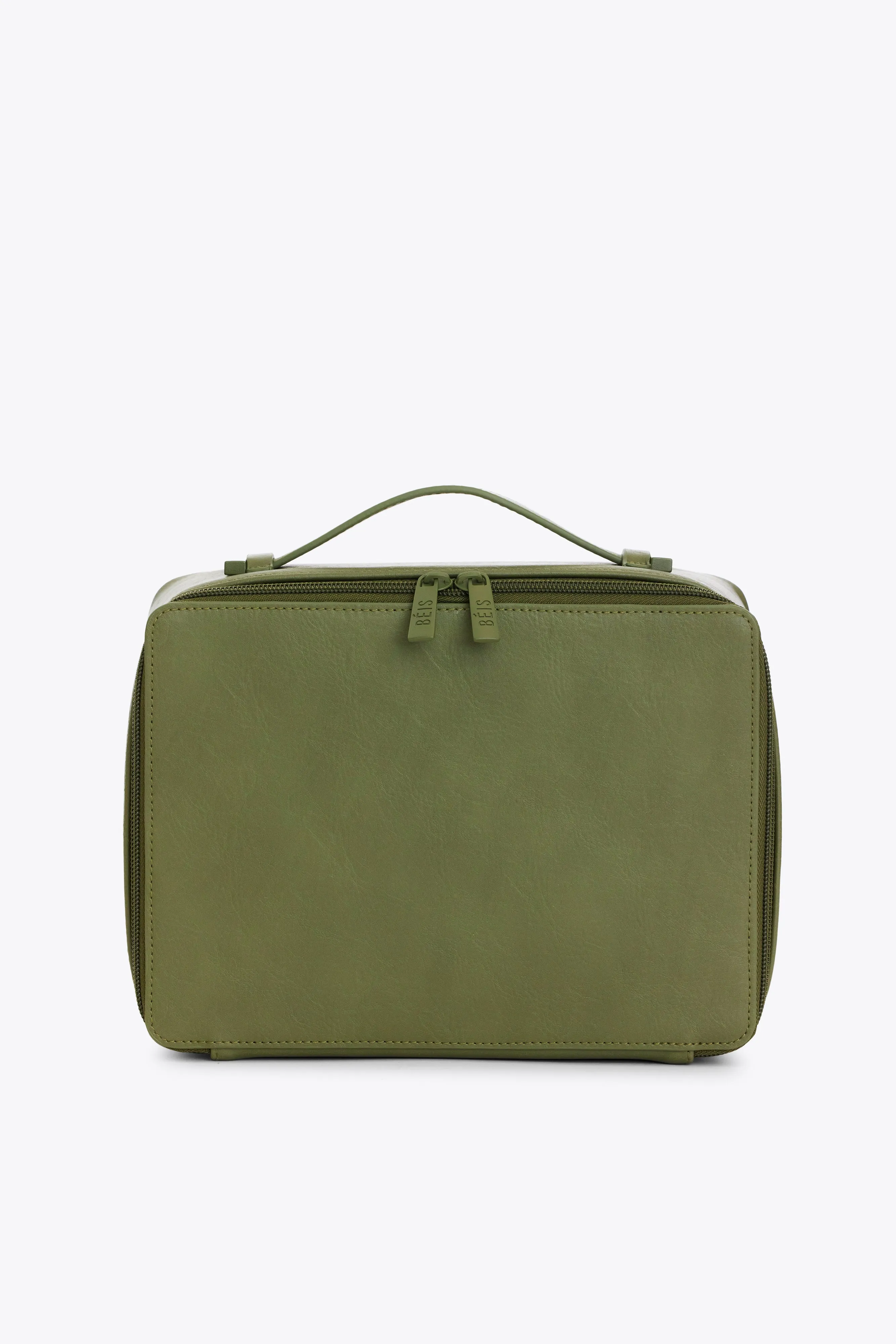 The Cosmetic Case in Olive sold by Beis