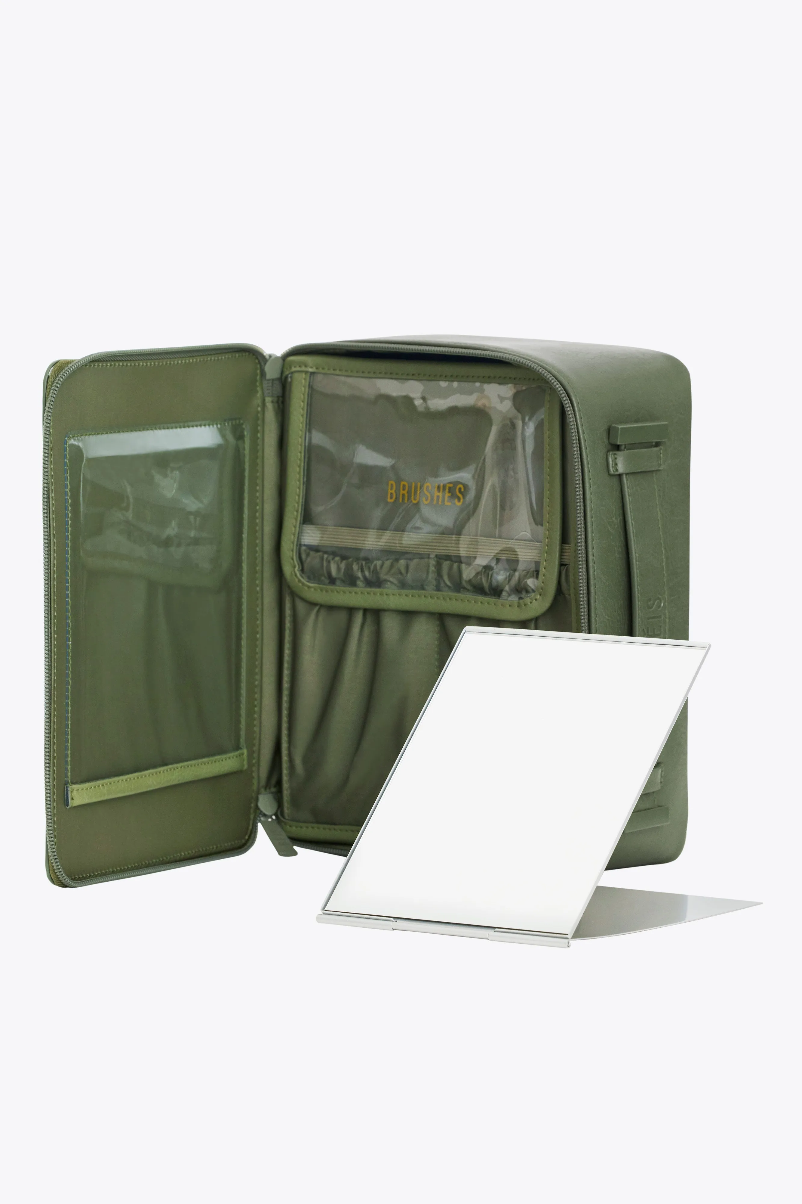 The Cosmetic Case in Olive sold by Beis product image thumbnail 2