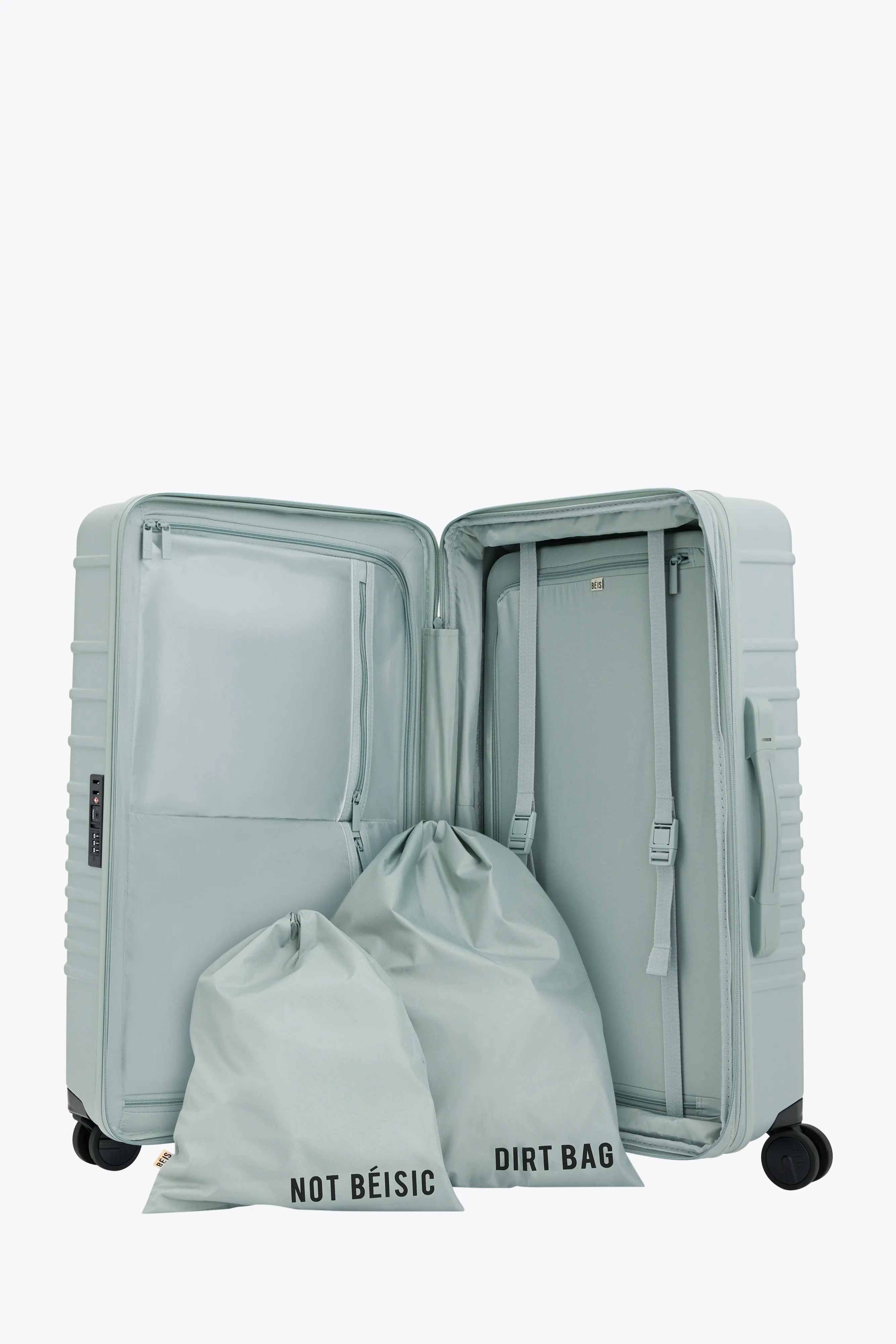 The Medium Check-In Roller in Slate sold by Beis product image thumbnail 4