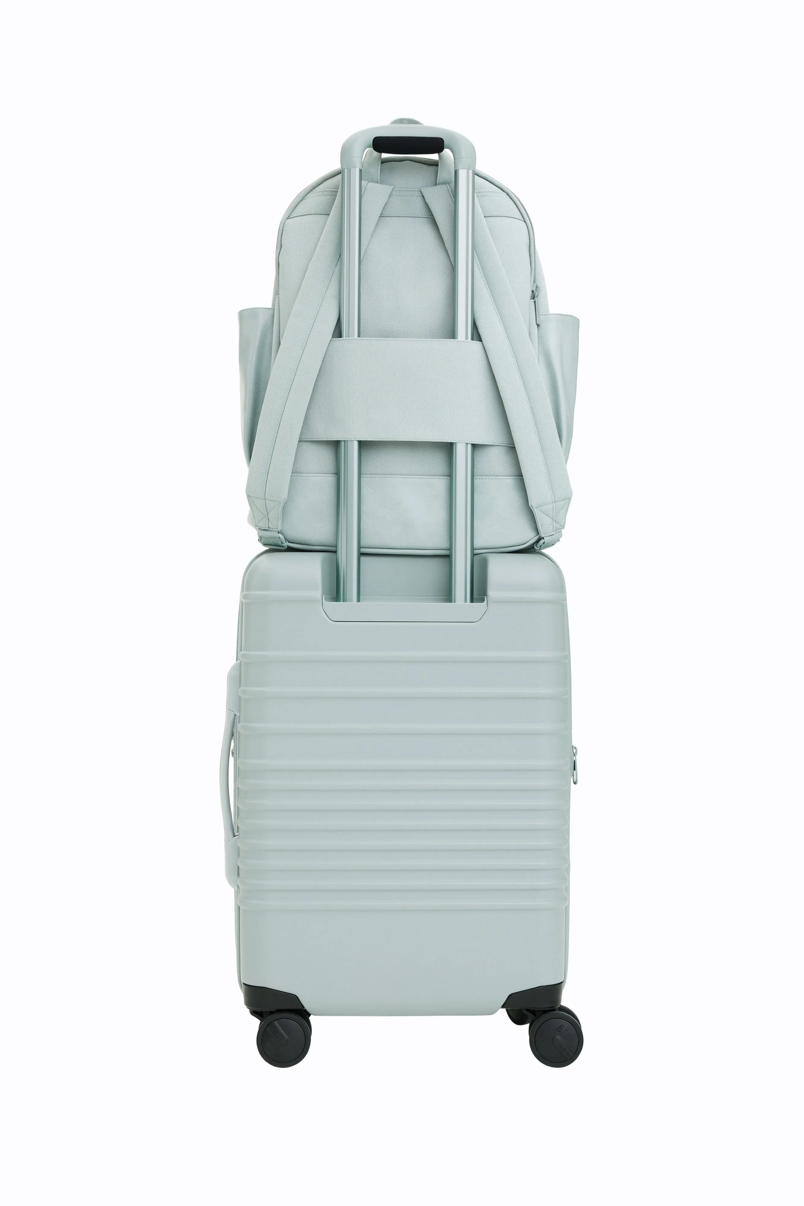 The Travel Backpack in Slate sold by Beis product image thumbnail 4