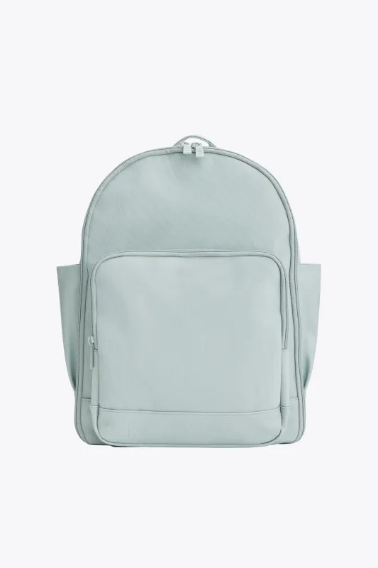 The Travel Backpack in Slate made by Beis