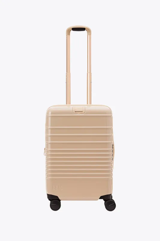 The Carry-On Roller in Glossy Beige made by Beis