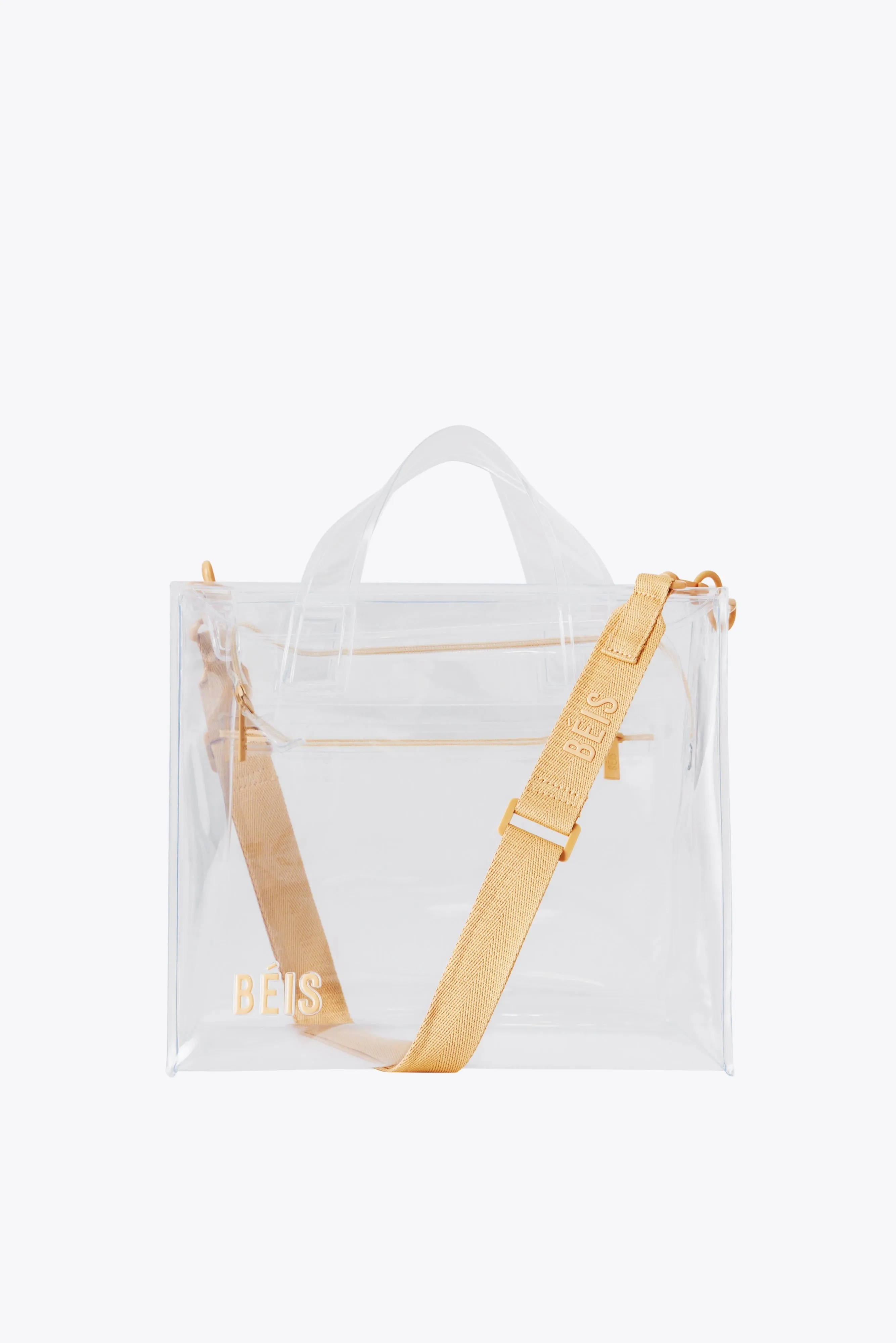The Stadium Tote in Clear sold by Beis