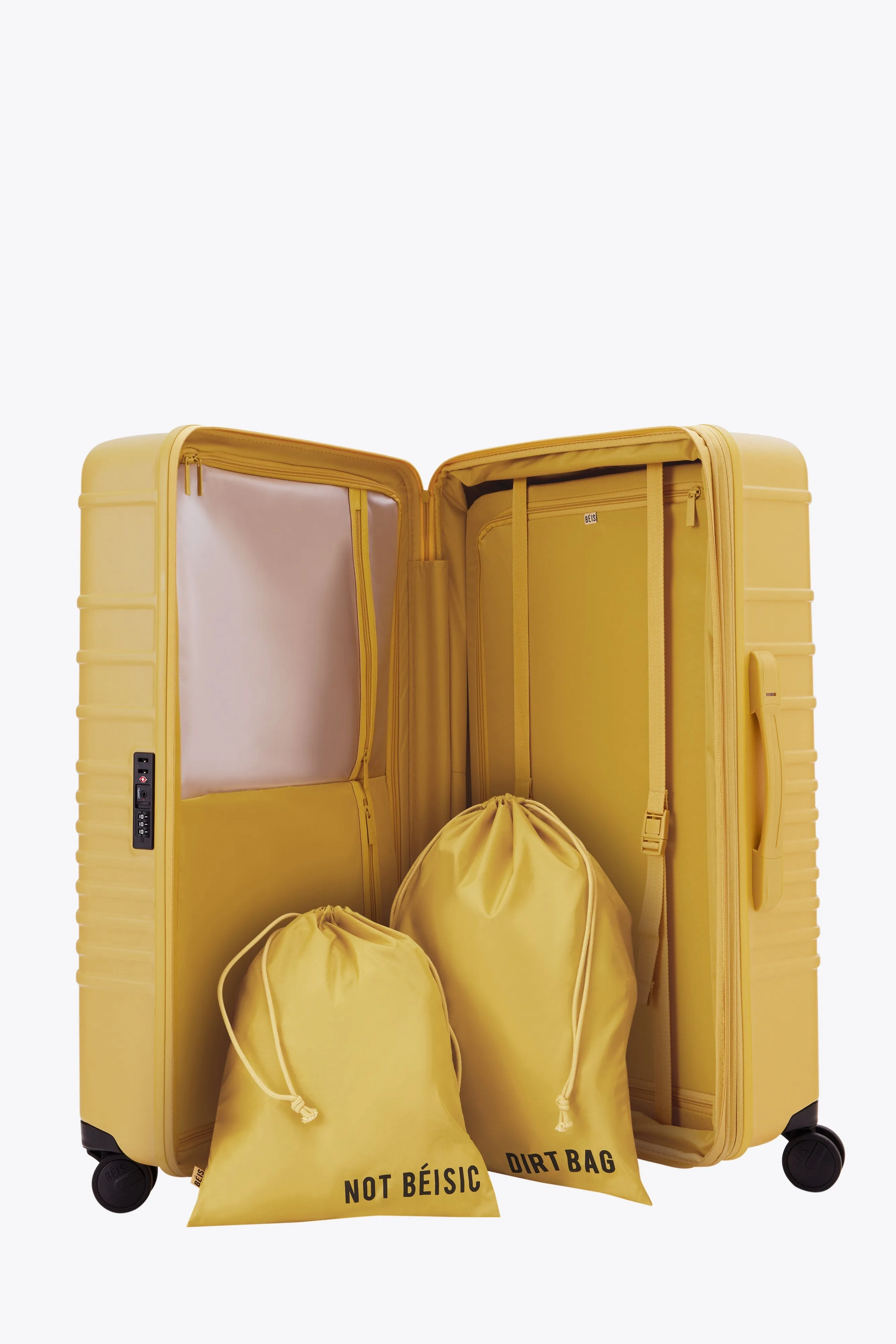 The Large Check-In Roller in Honey sold by Beis product image thumbnail 4