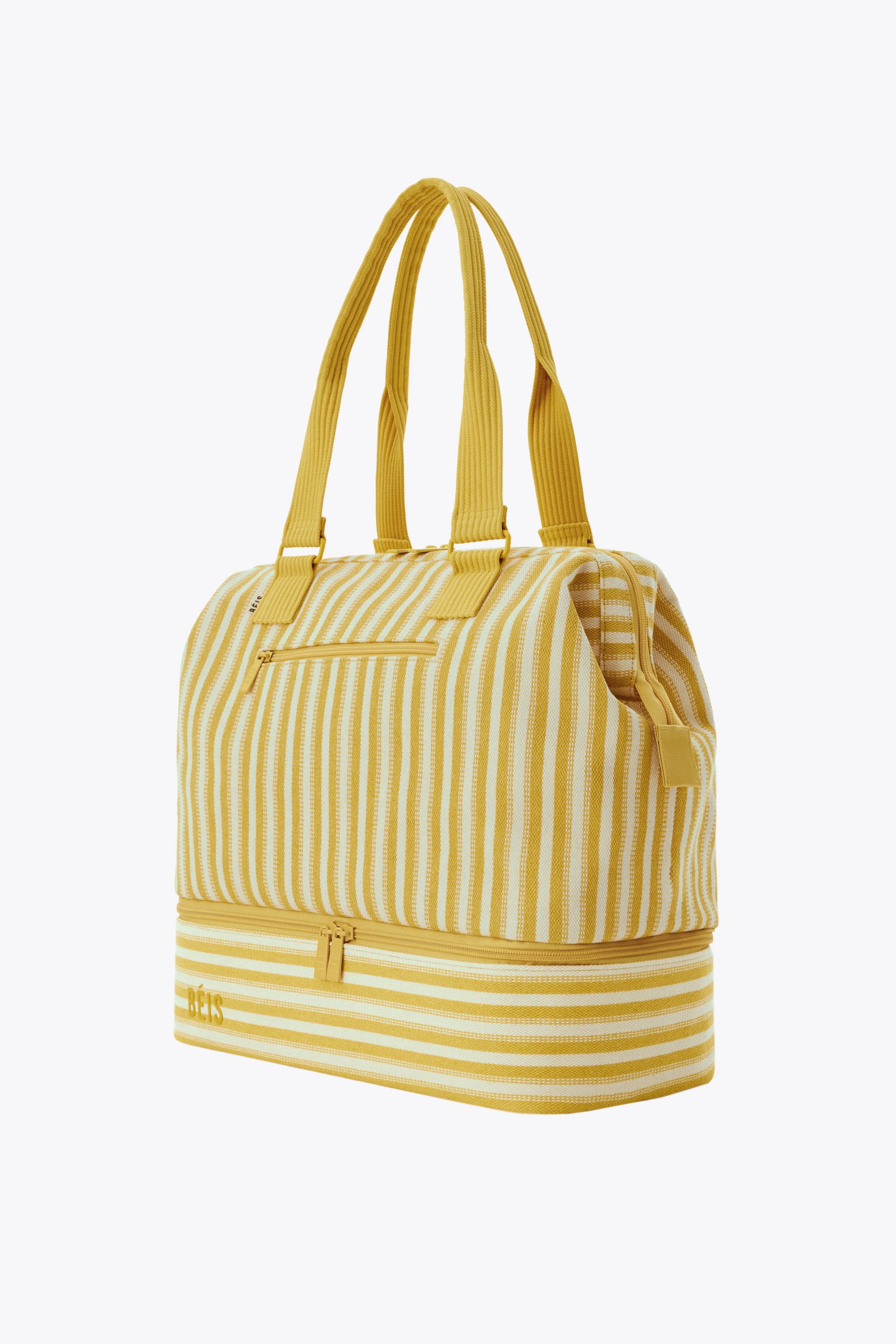 The Mini Weekender in Honey Stripe sold by Beis product image thumbnail 2