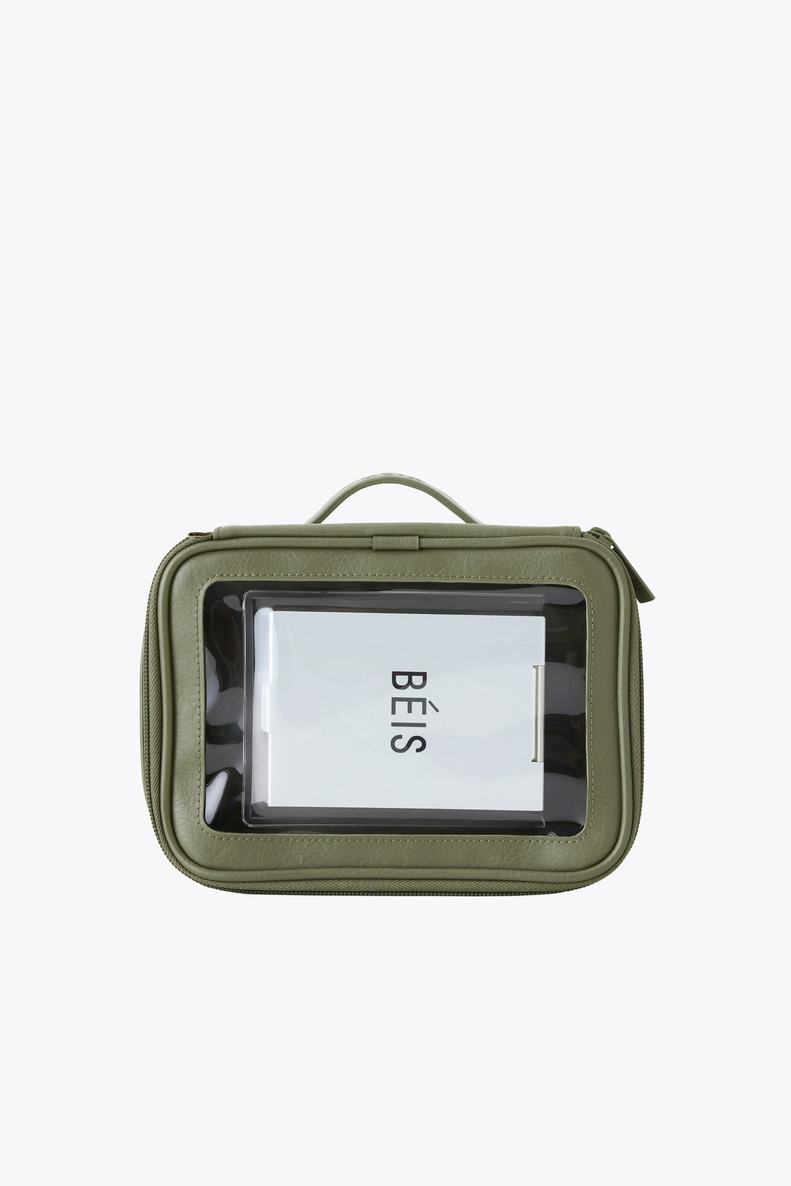 The On The Go Essential Case in Olive sold by Beis