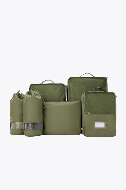 The Packing Cubes in Olive made by Beis