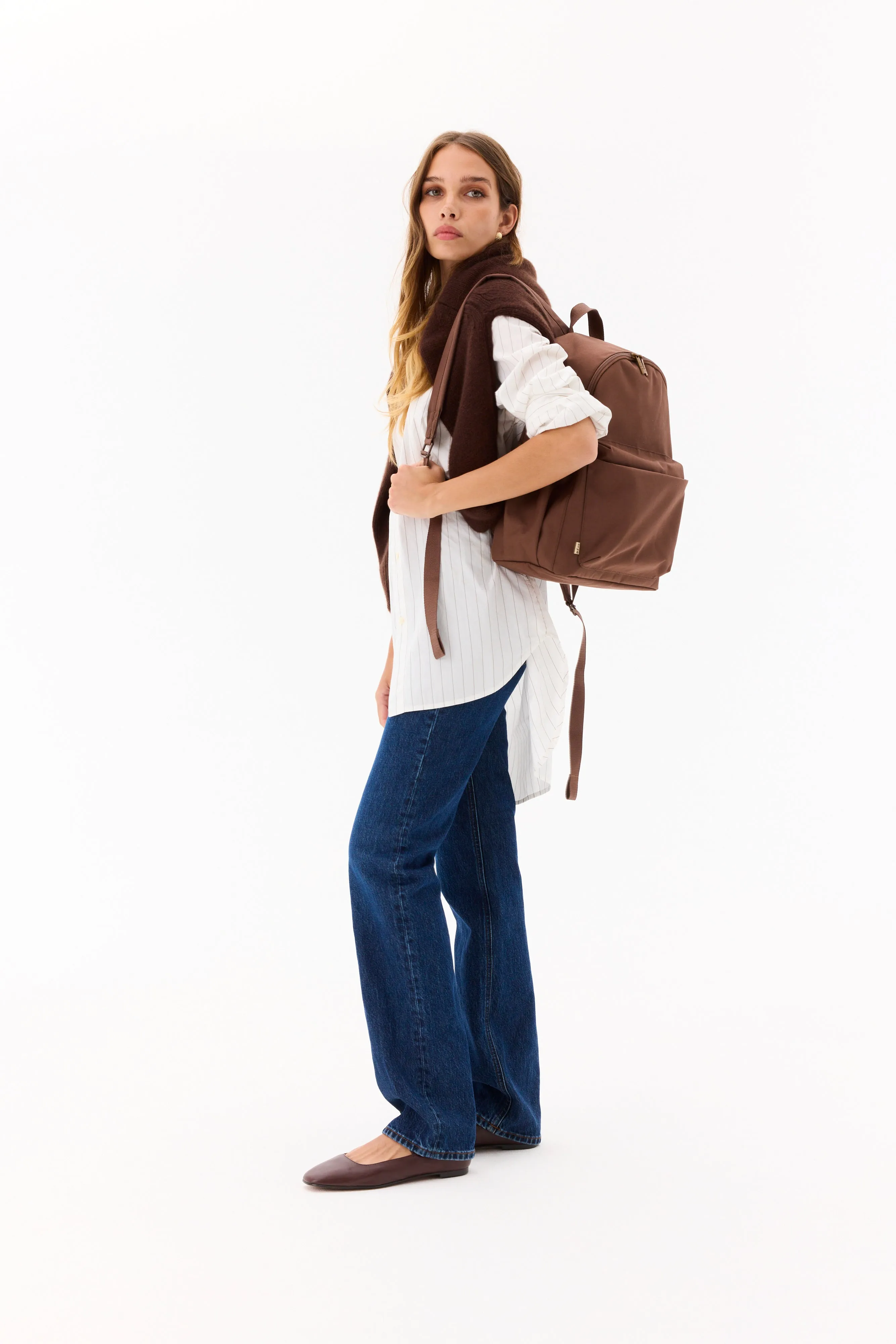 The BÉISics Backpack in Maple sold by Beis product image thumbnail 5