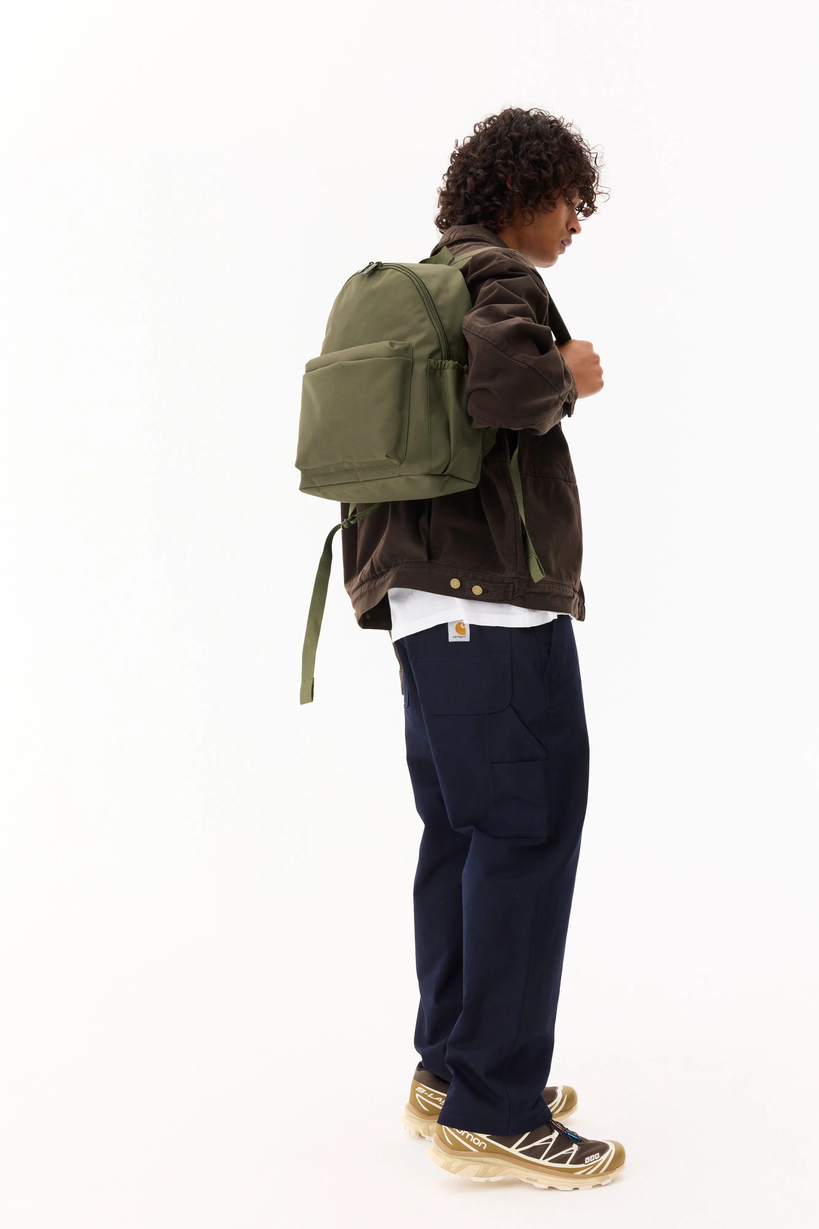 The BÉISics Backpack in Olive sold by Beis product image thumbnail 5