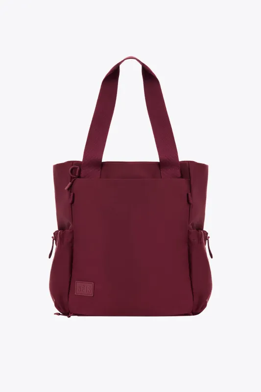 The Sport Tote in Burgundy made by Beis