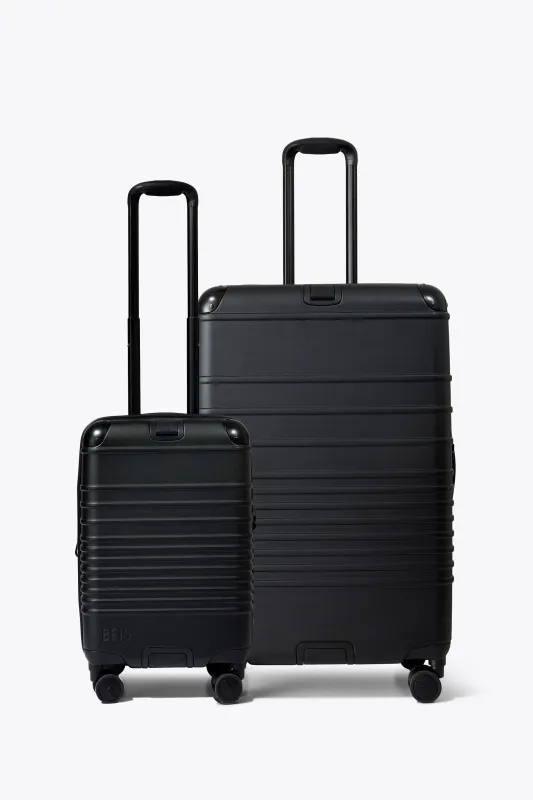 The Hybrid Luggage Set made by Beis