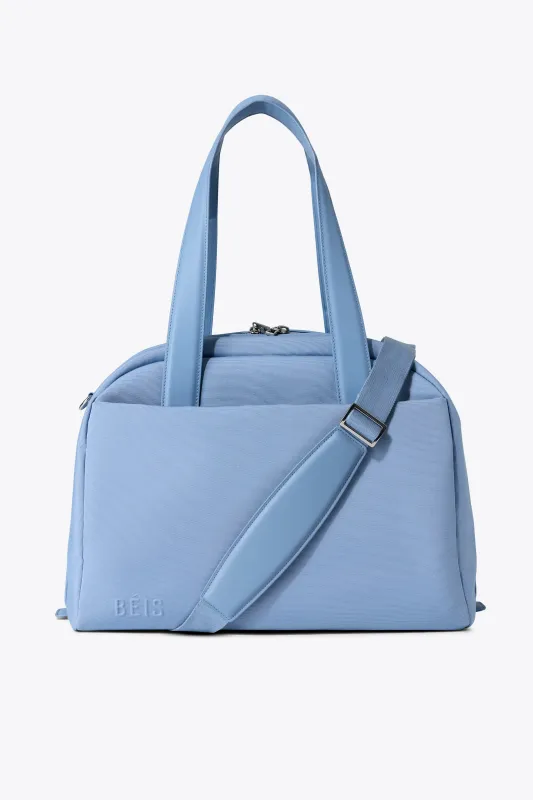 The Duffle in Dusty Blue made by Beis
